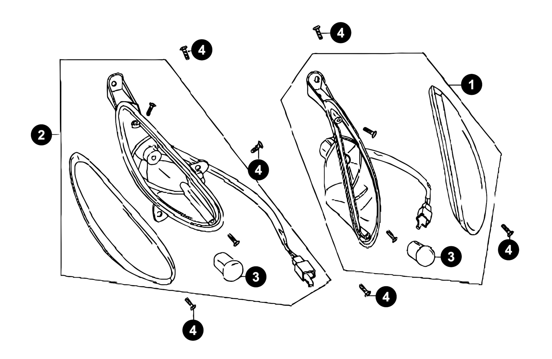 Image of Peugeot V-Clic 4T Ersatzteile Blinker vorne