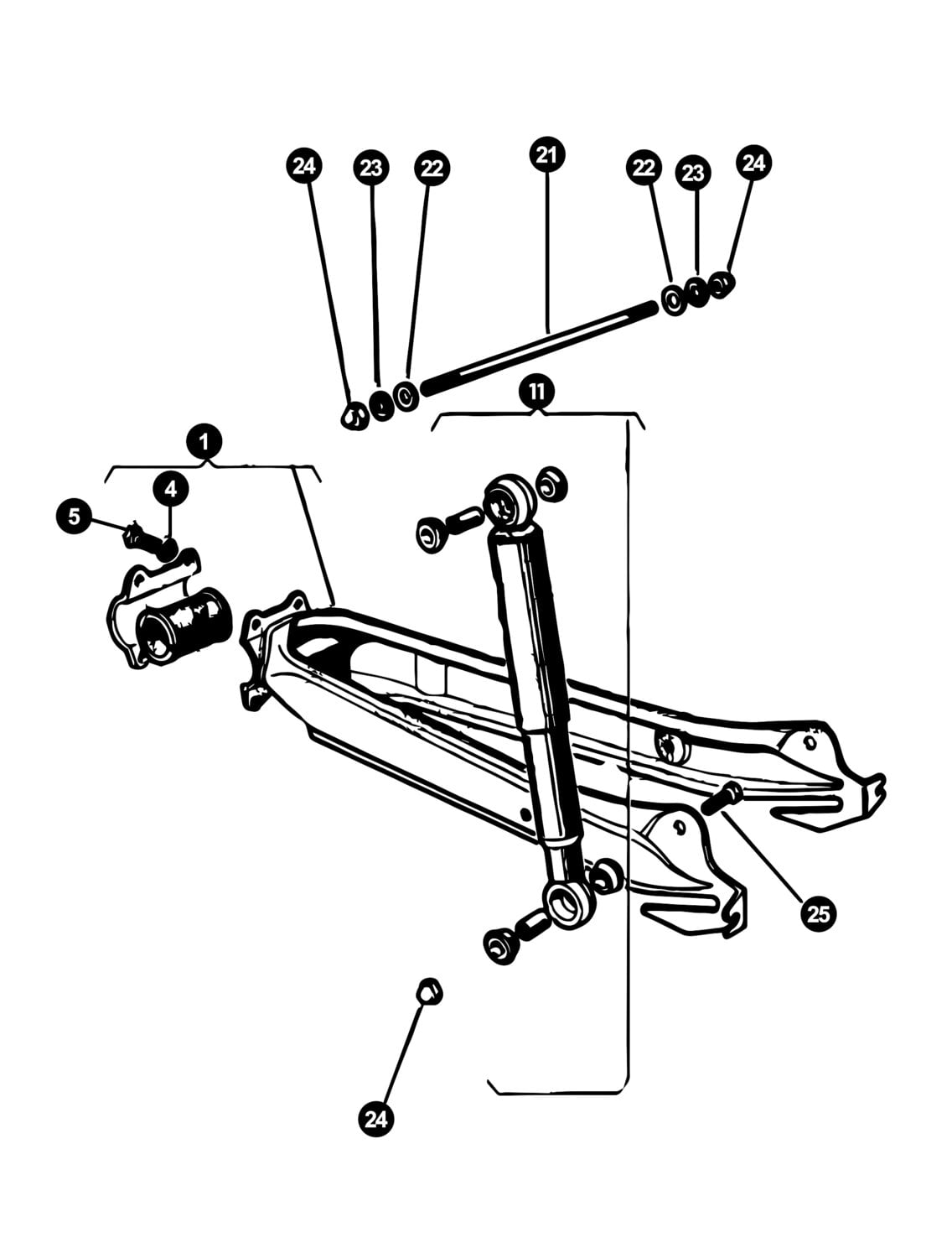 Image of Puch Maxi Ersatzteile Schwinge
