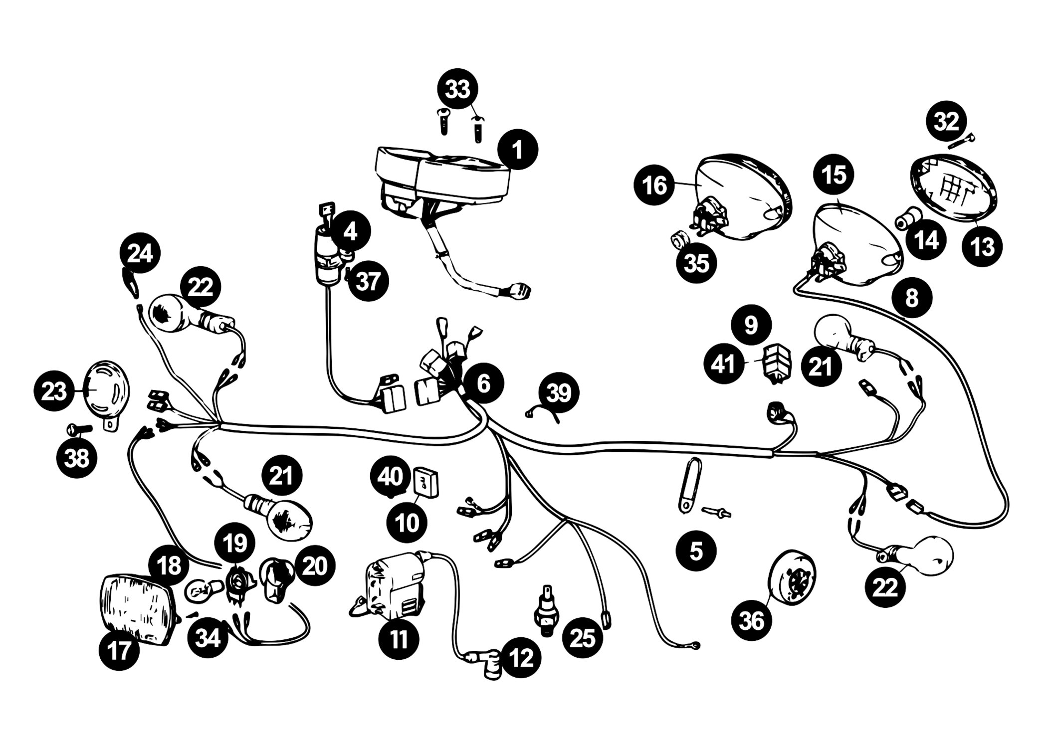 Image of Rieju RRX Ersatzteile Elektrik