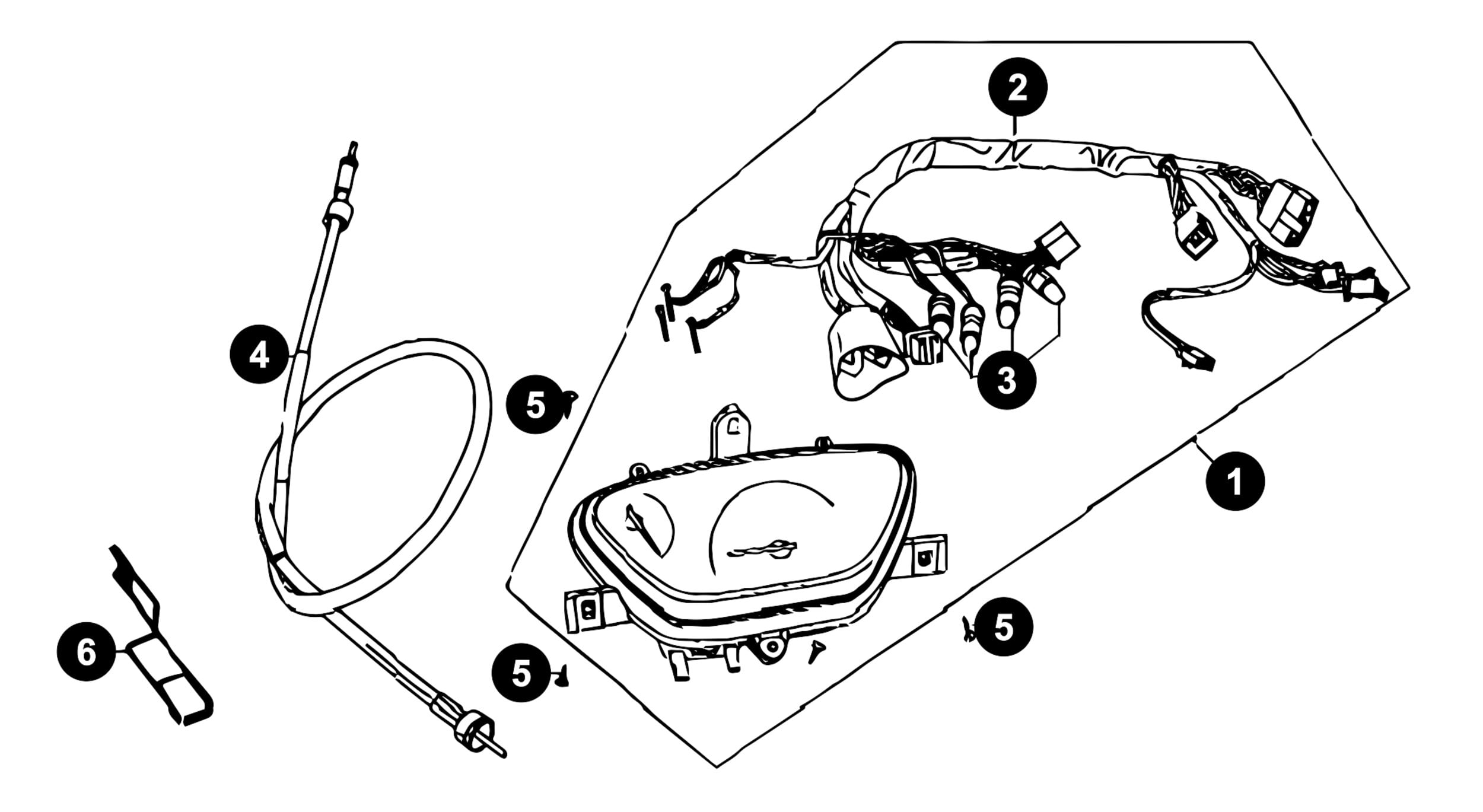 Image of Sachs 49er Ersatzteile Tacho
