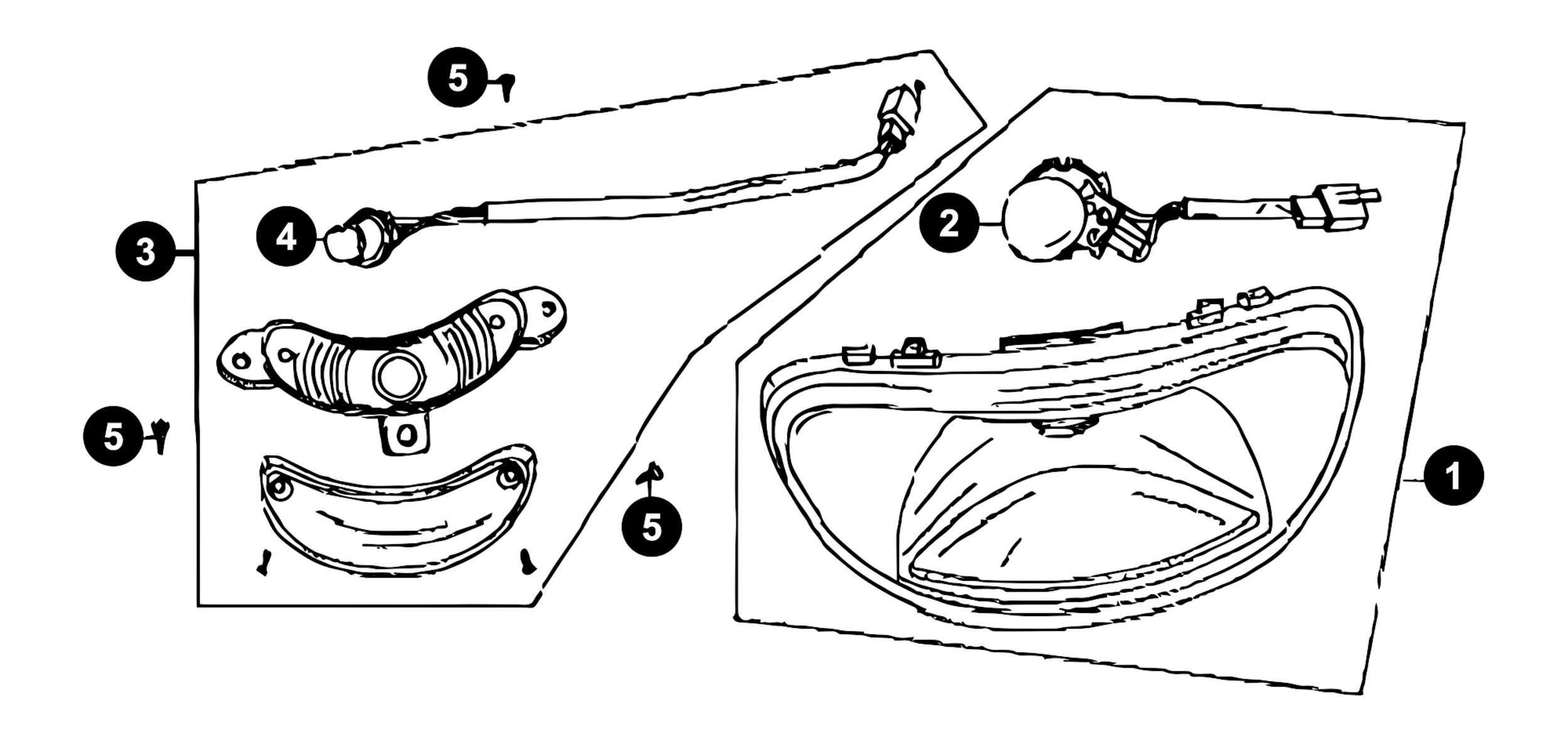 Image of Sachs 49er Ersatzteile Scheinwerfer