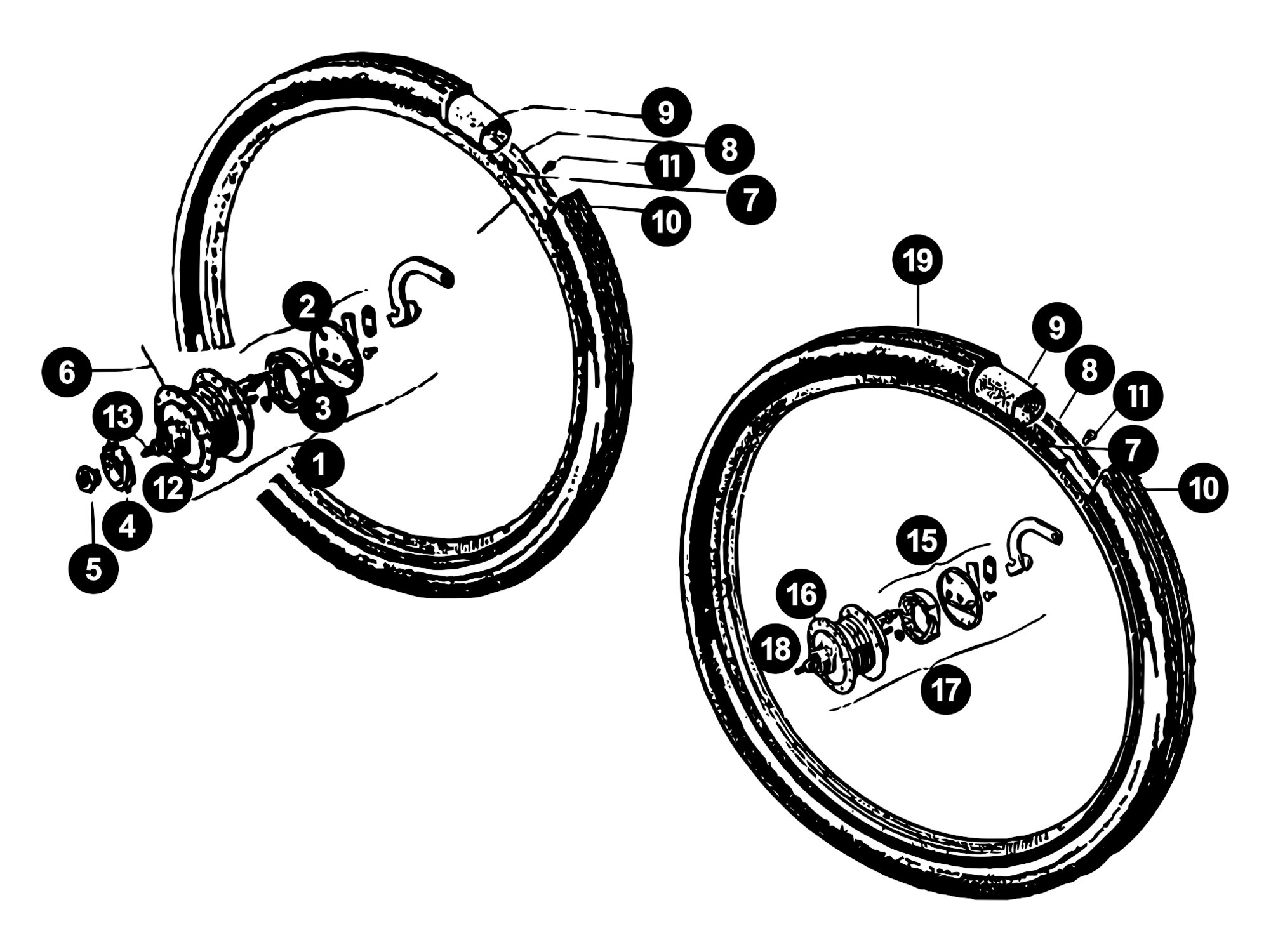 Image of Solex Ersatzteile Räder