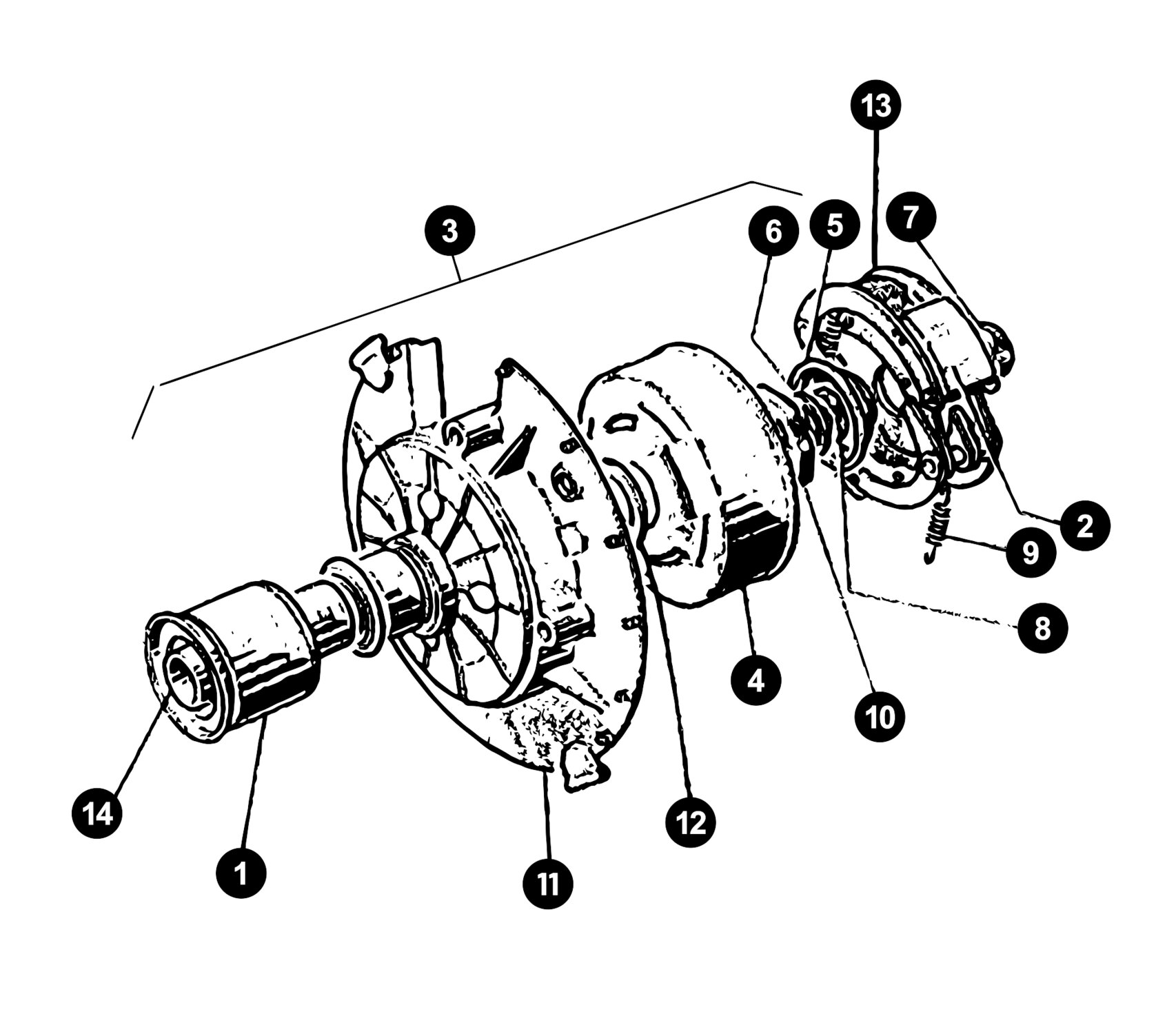 Image of Solex Ersatzteile Kupplung