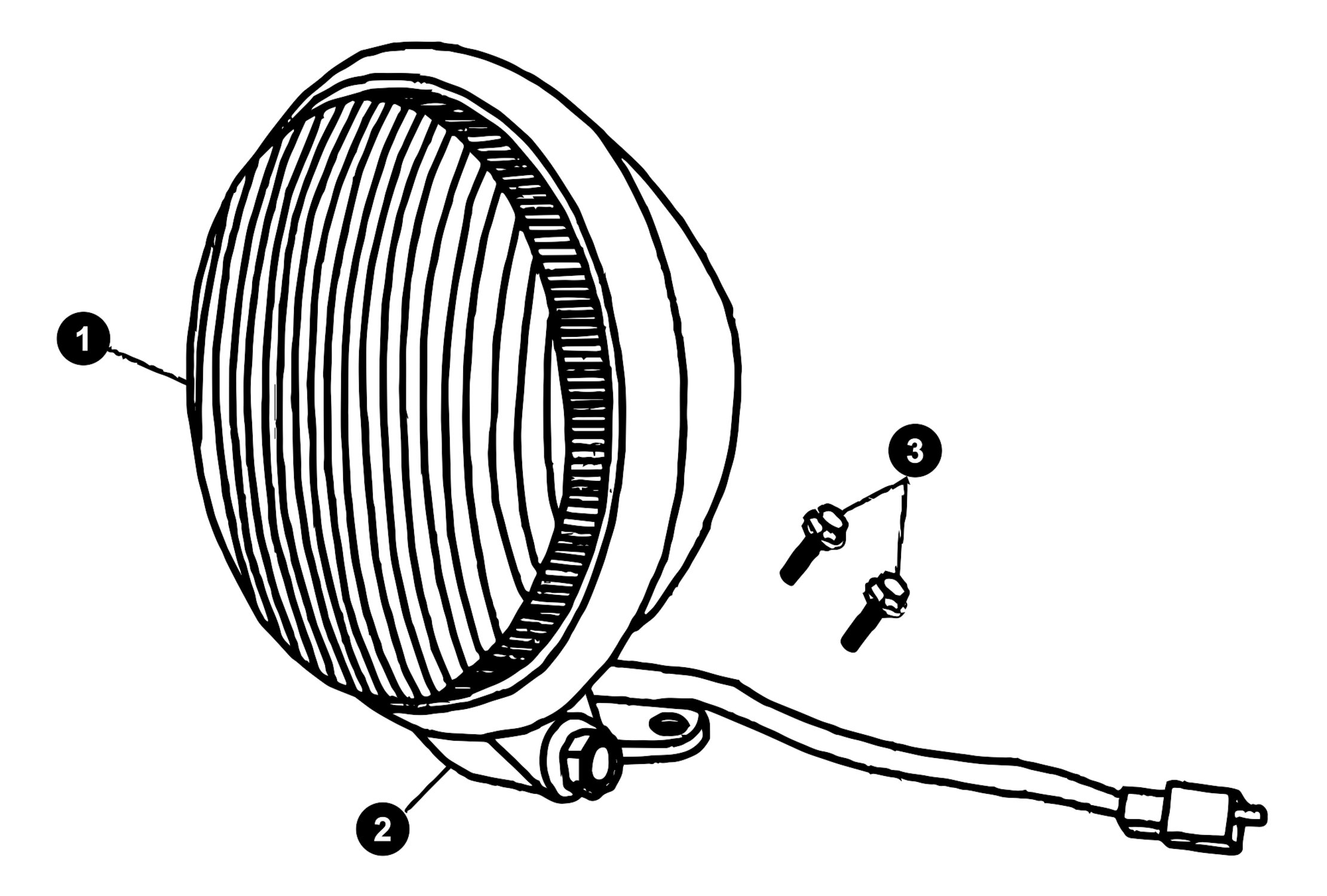 Image of Sym Allo Ersatzteile Scheinwerfer