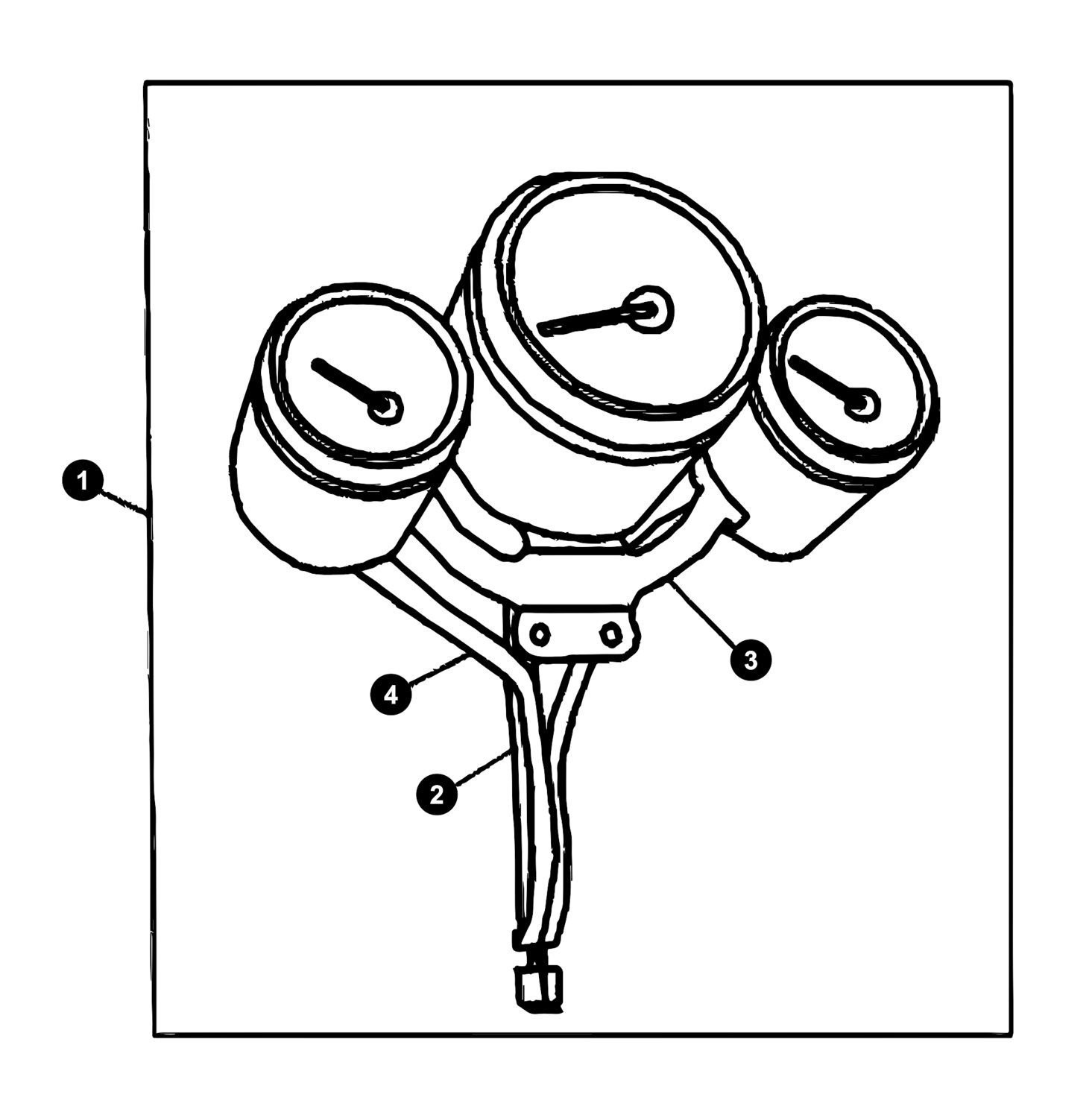 Image of Sym Allo Ersatzteile Tacho