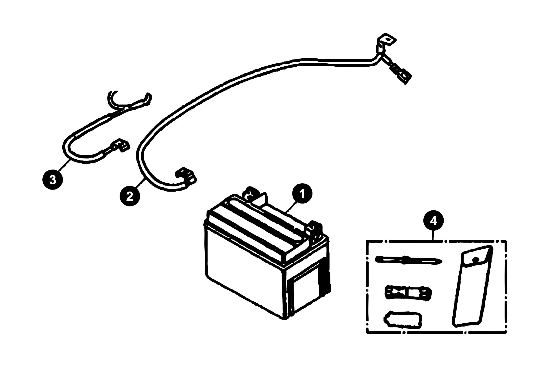 Image of Sym Allo Ersatzteile Batterie
