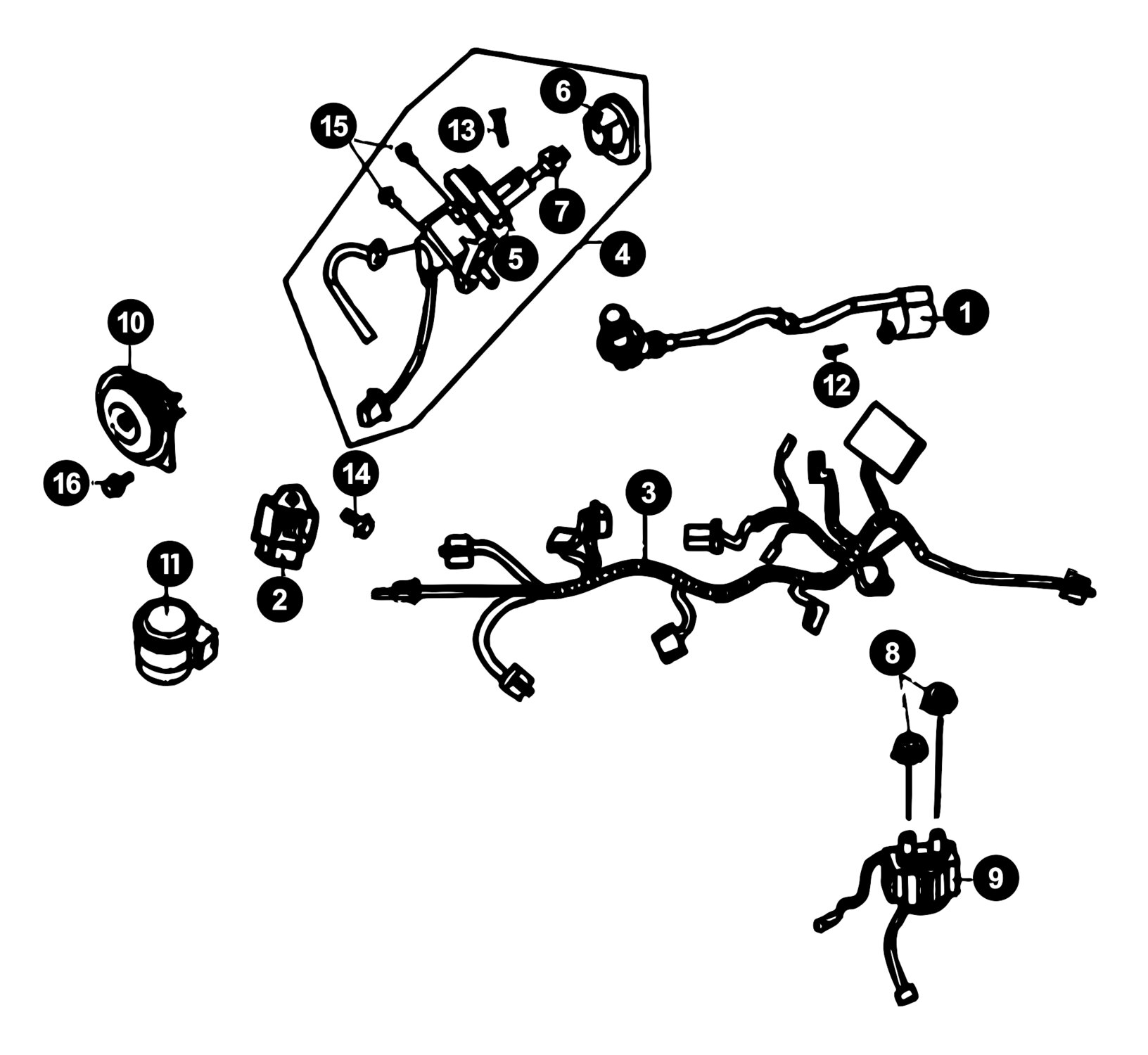 Image of Sym Fiddle 3 Ersatzteile Elektrik