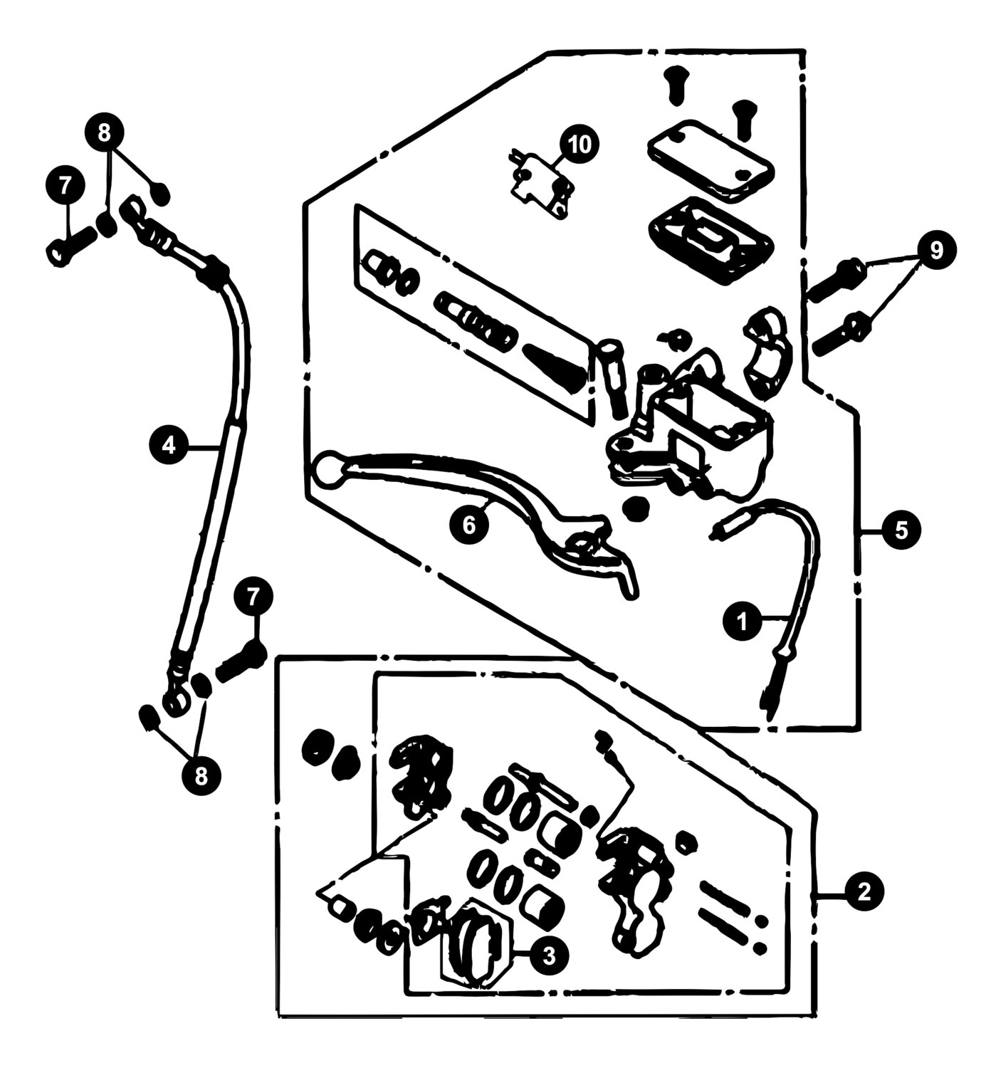 Image of Sym Jet 4 4T Ersatzteile Vorderbremse
