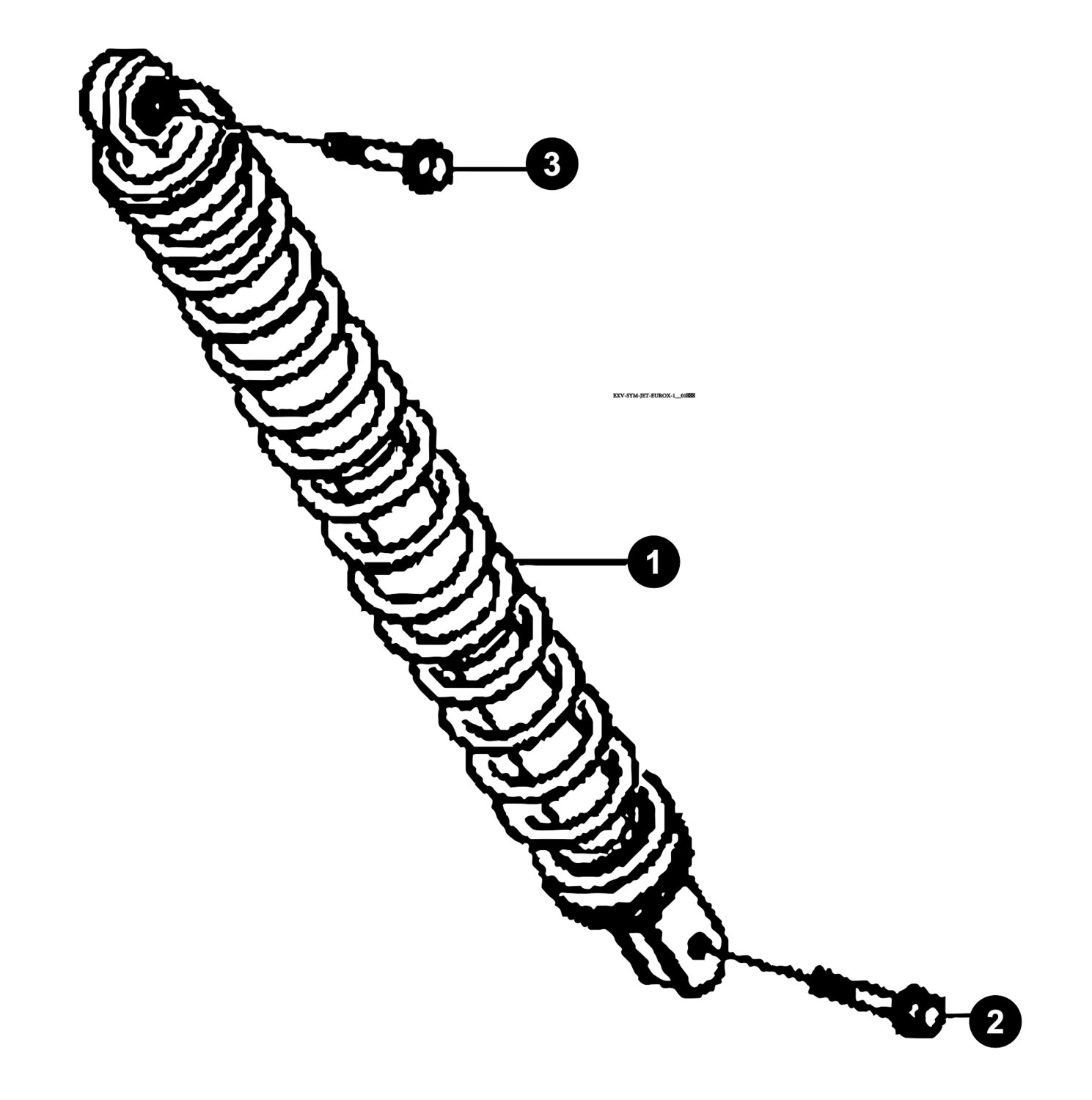 Image of Sym Jet Euro X Ersatzteile Stossdämpfer