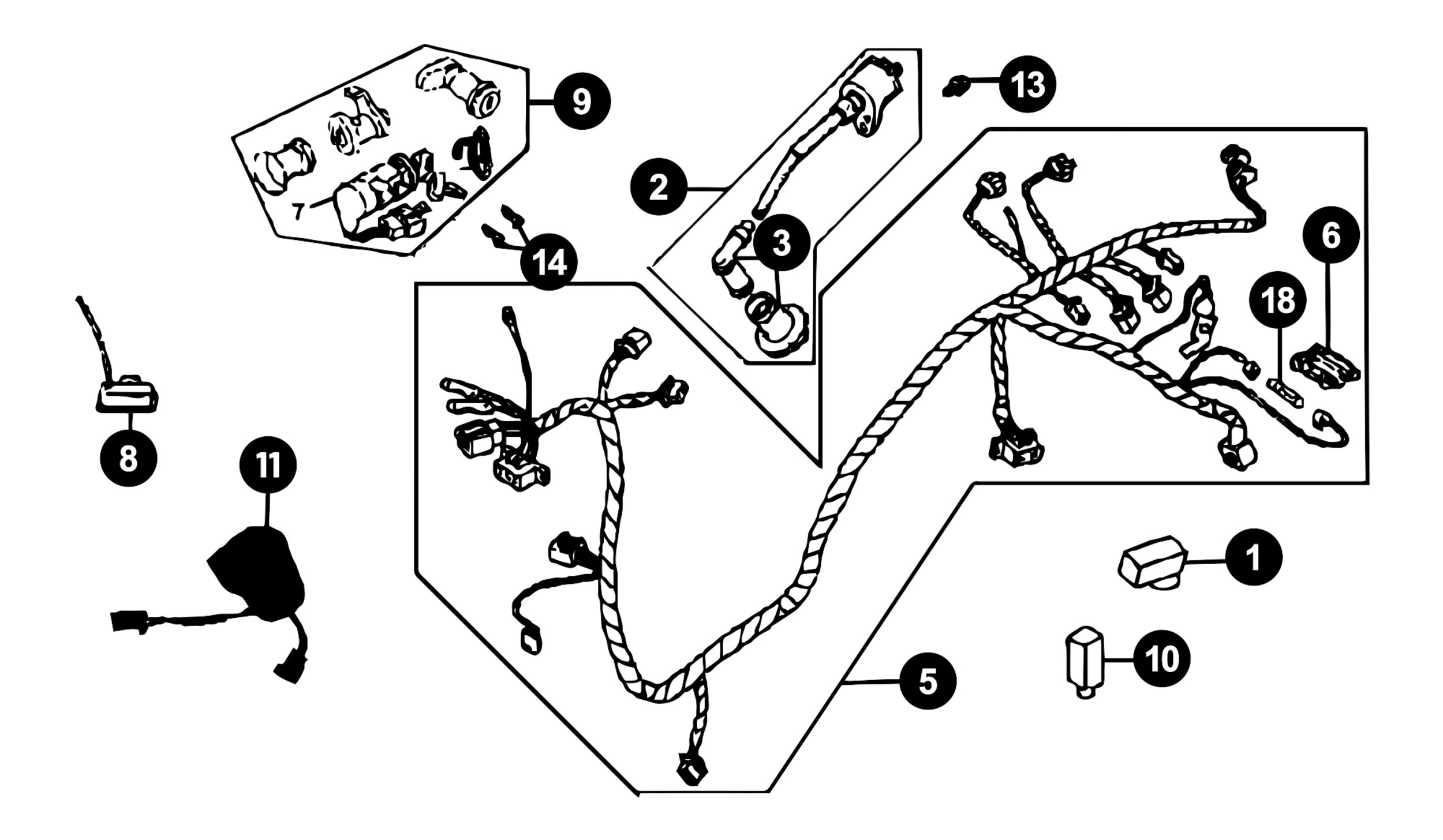 Image of Sym Jet Euro X Ersatzteile Elektrik