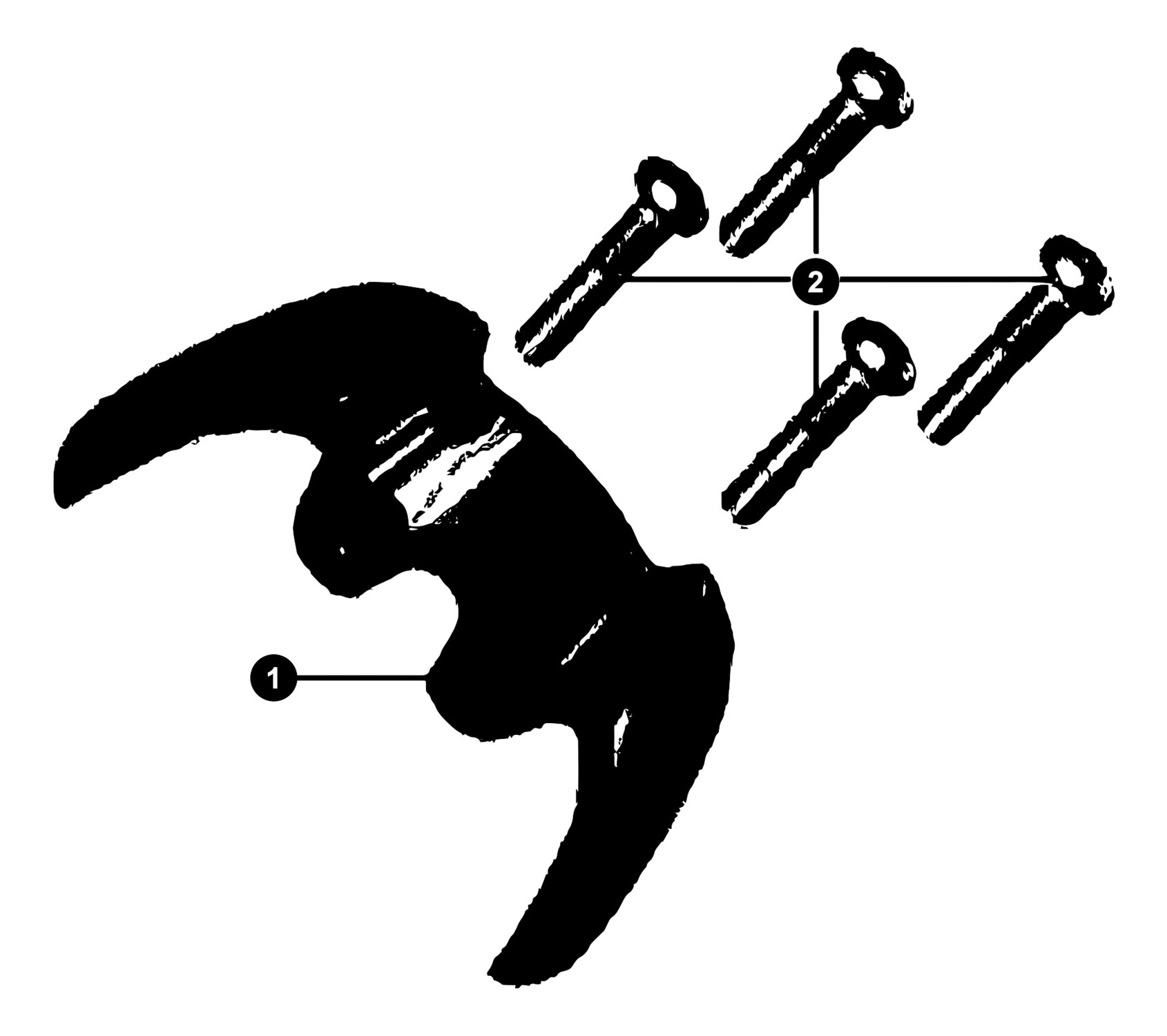 Image of Sym Jet Euro X Ersatzteile Gepäckträger