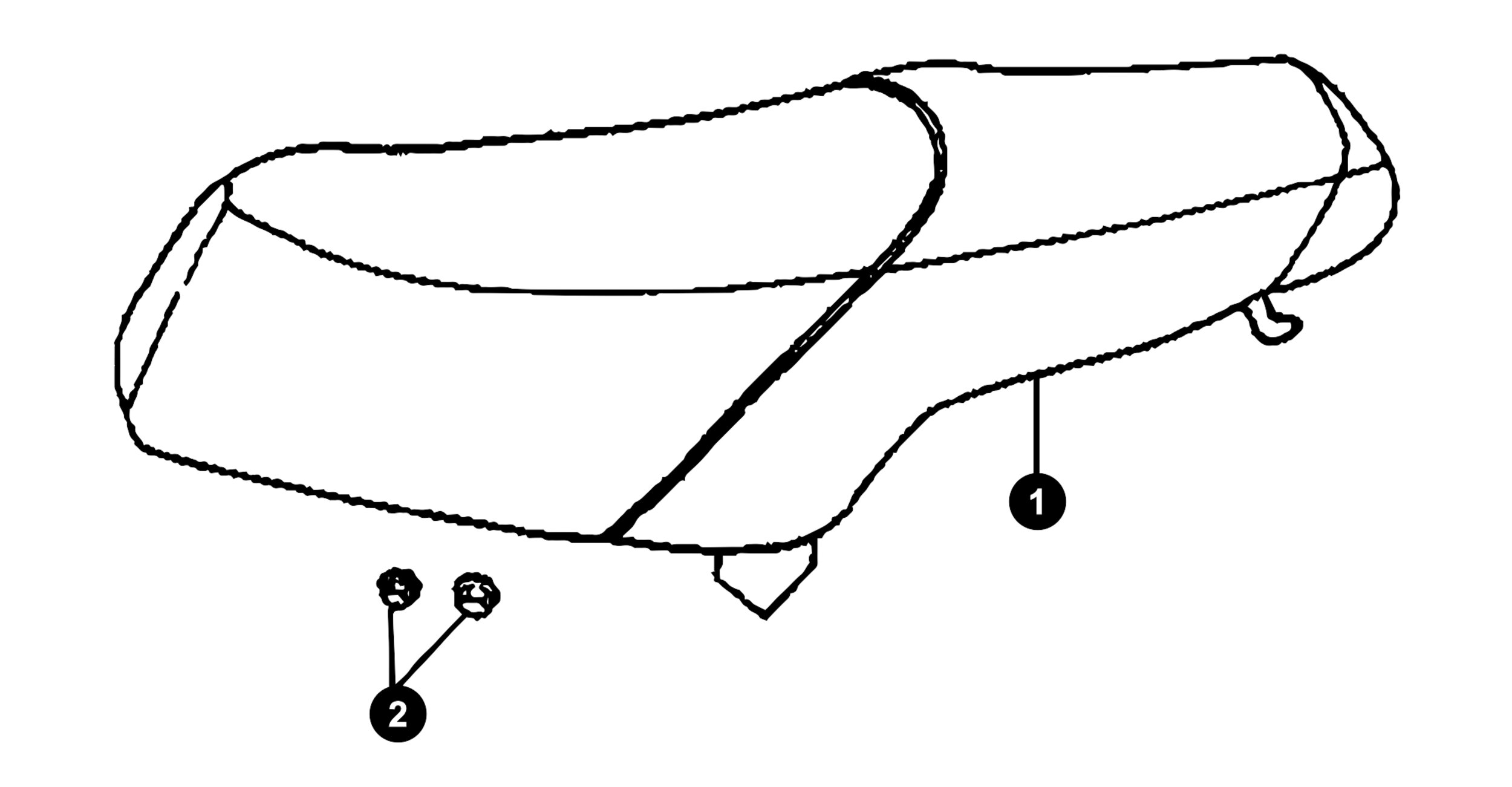 Image of Sym Jet Euro X Ersatzteile Sitzbank
