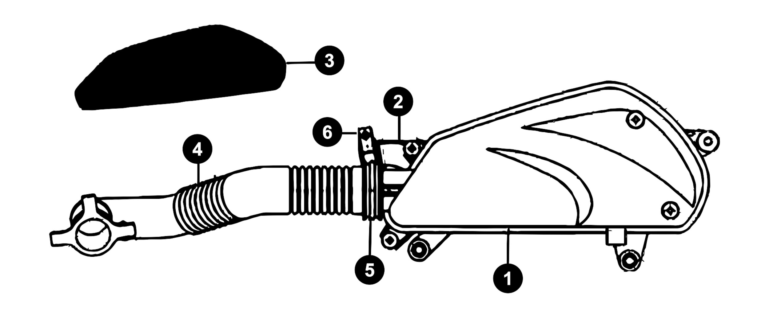Image of Sym Jet Sport X Ersatzteile Luftfilter