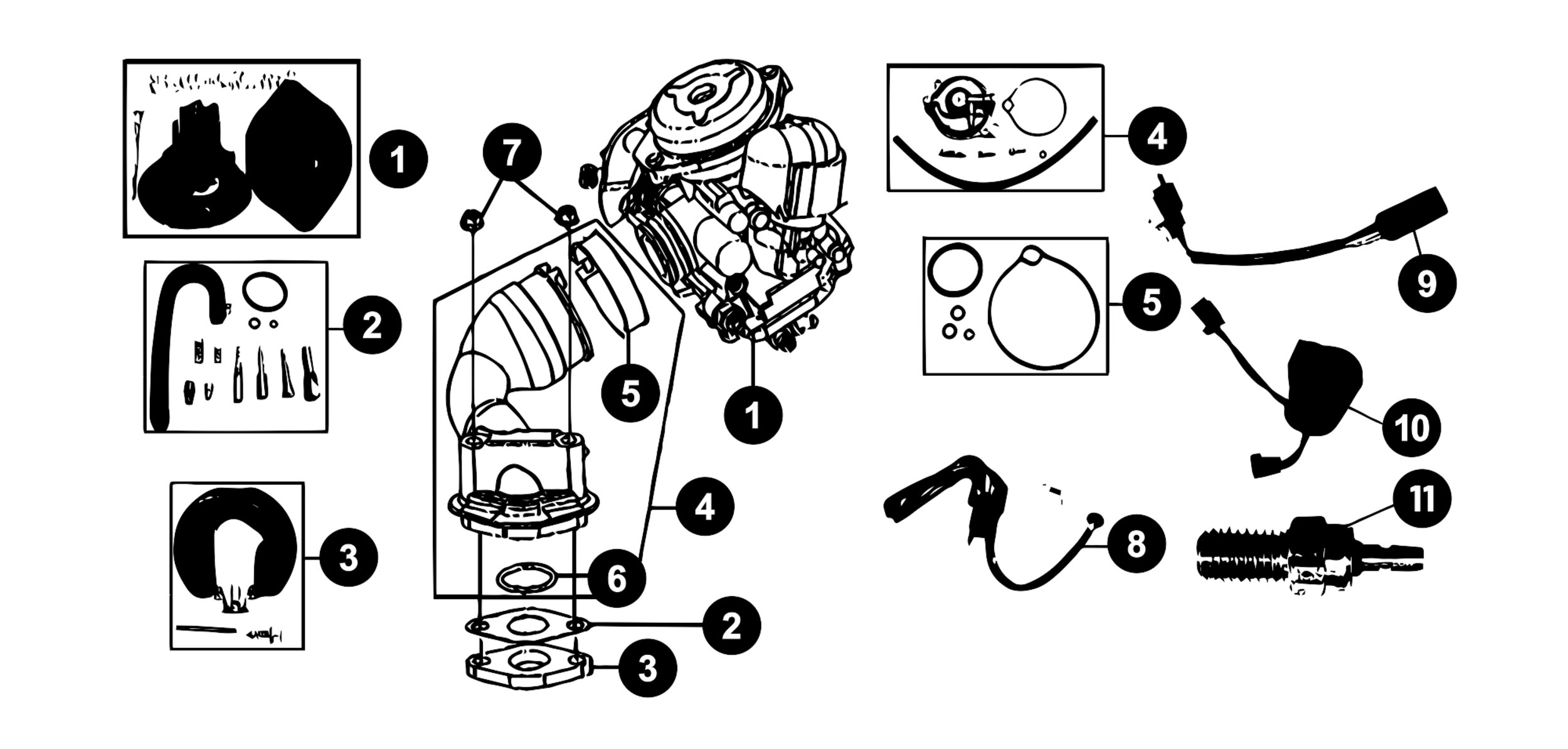 Image of Sym Mio Ersatzteile Vergaser