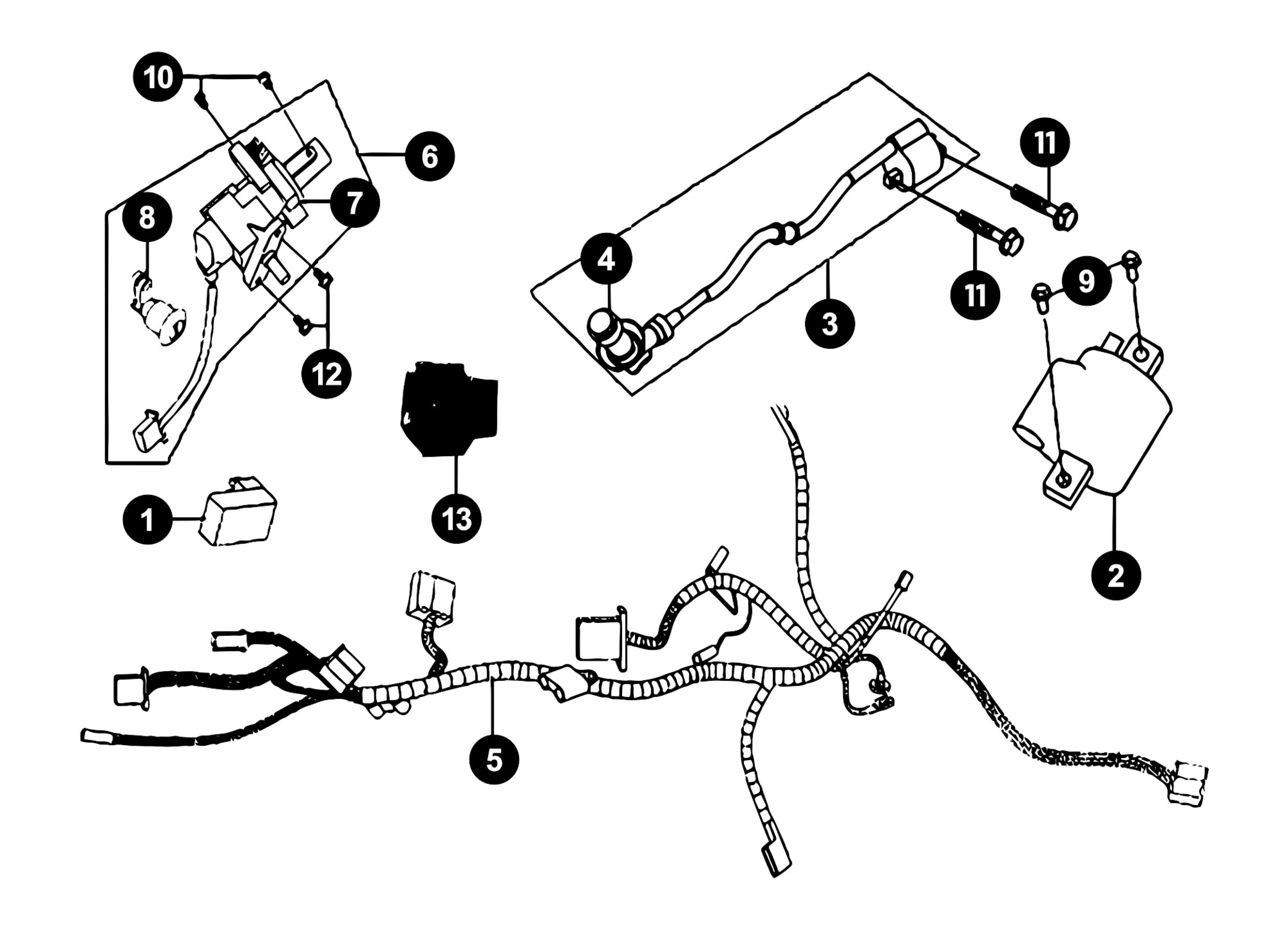 Image of Sym Mio Ersatzteile Elektrik