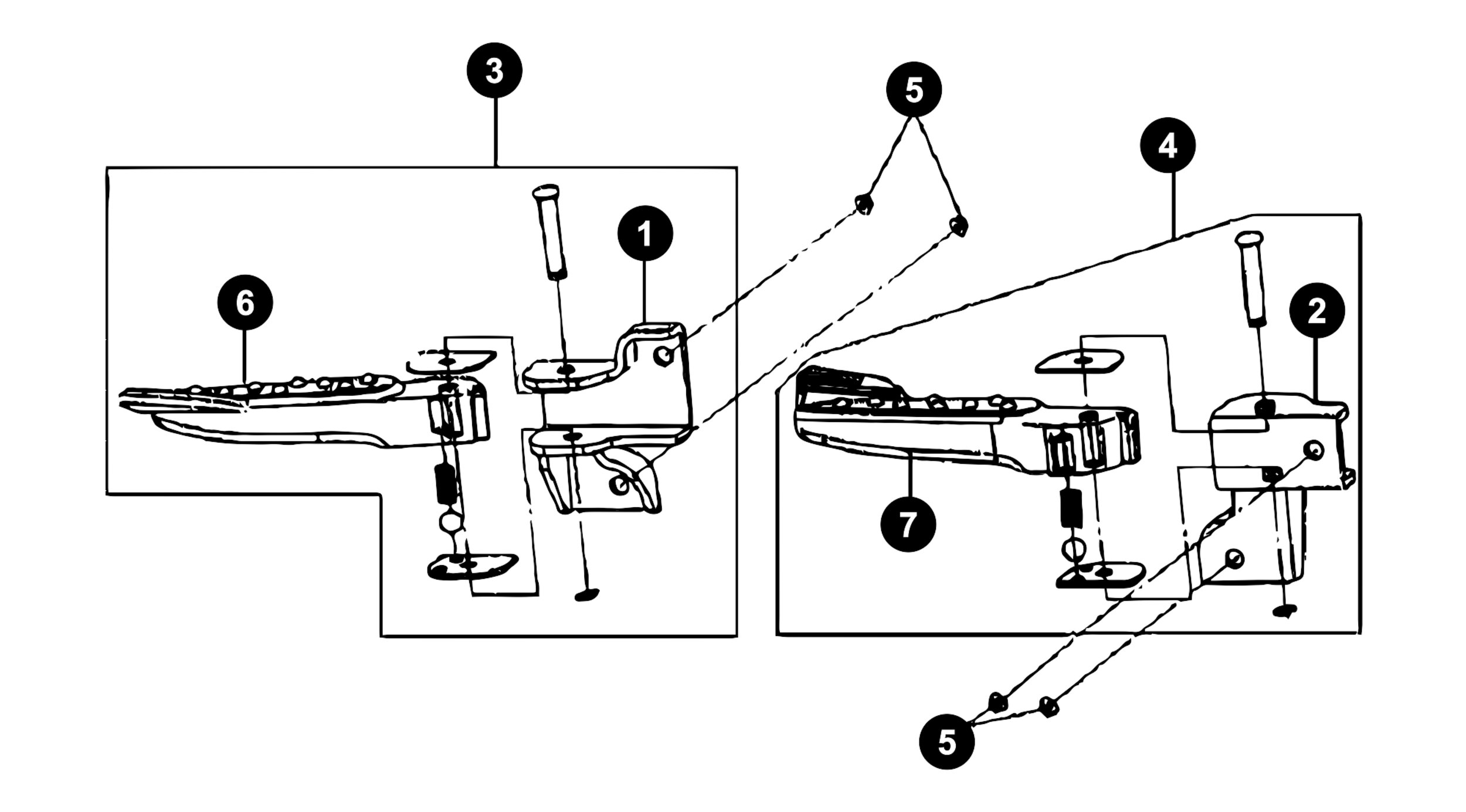Image of Sym Mio Ersatzteile Fussrasten