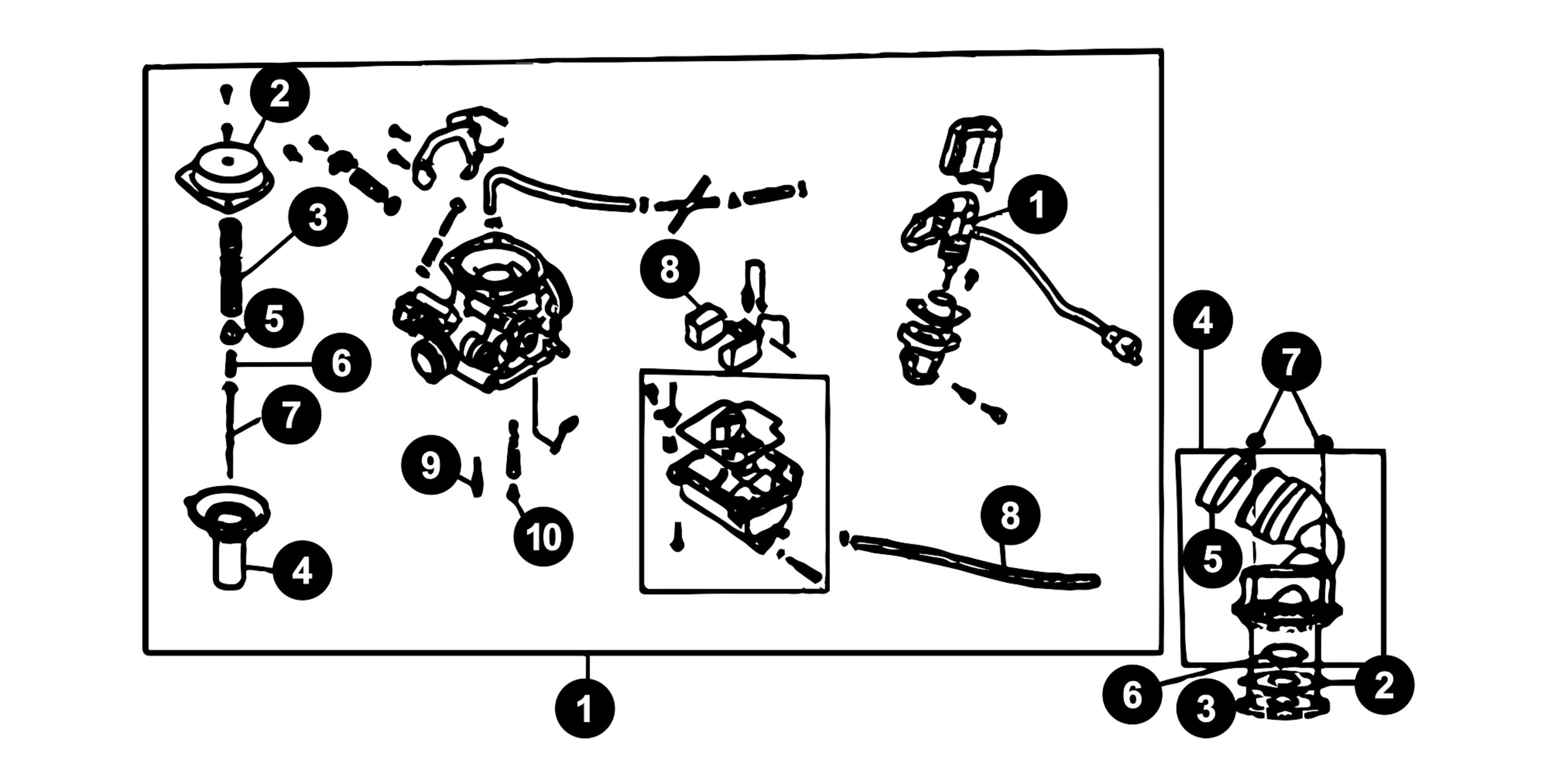 Image of Sym X Pro Ersatzteile Vergaser