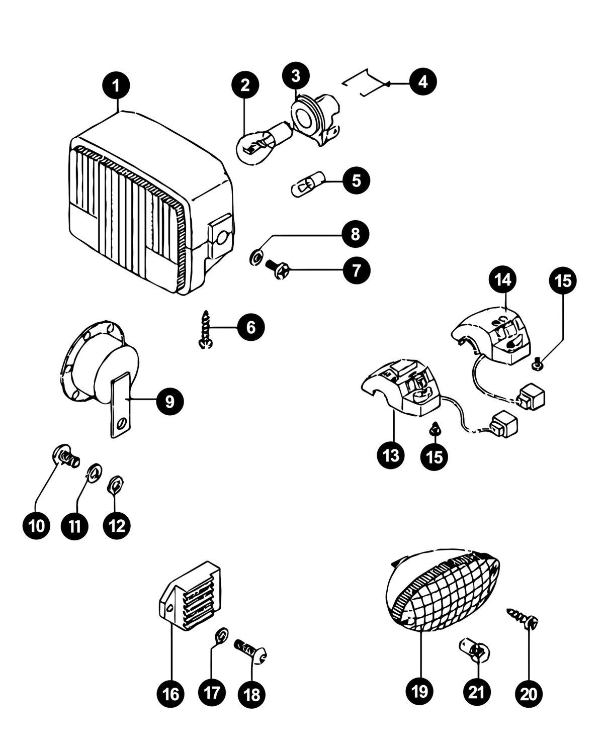 Image of Tomos Flexer Ersatzteile Elektrik / Beleuchtung