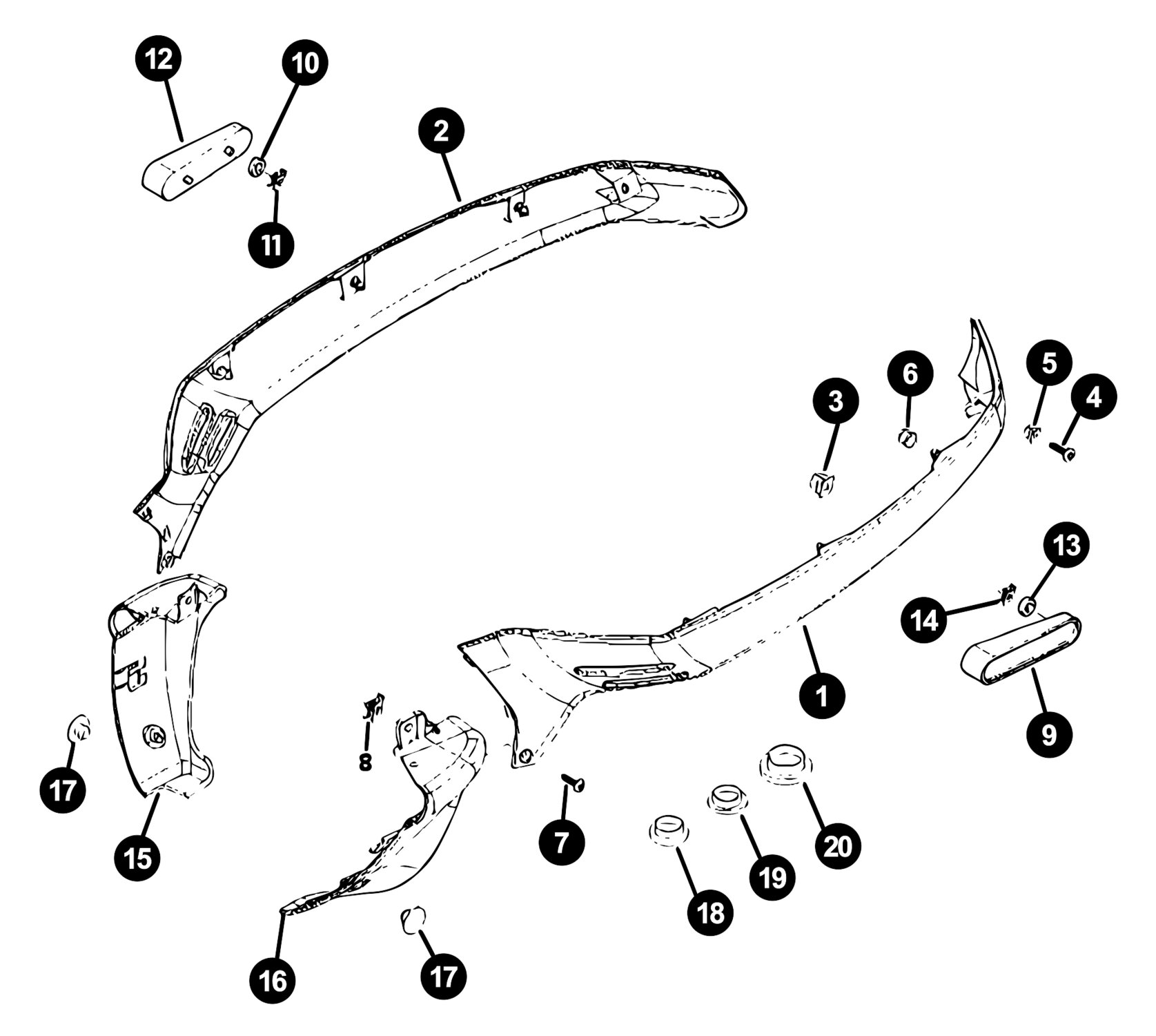 Image of Vespa LX 50 Ersatzteile Seitenverkleidung