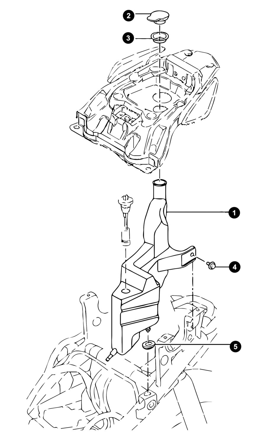 Image of Yamaha Aerox ab '13 Ersatzteile Öltank