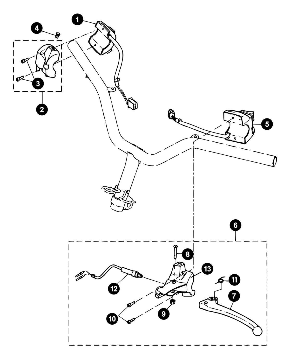 Image of Yamaha BWs Ersatzteile Schalter