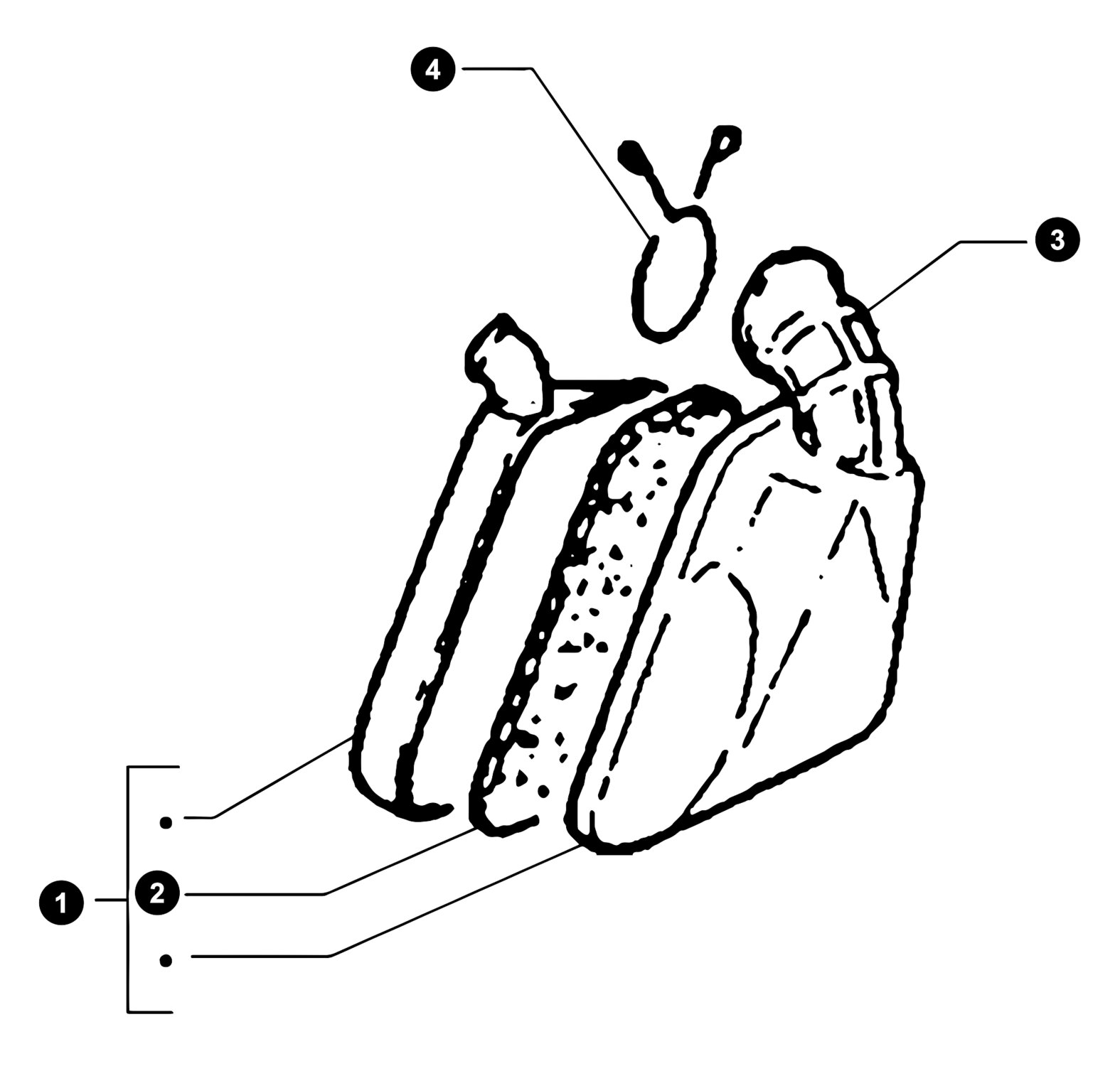 Image of Yamaha Jog Ersatzteile Luftfilter