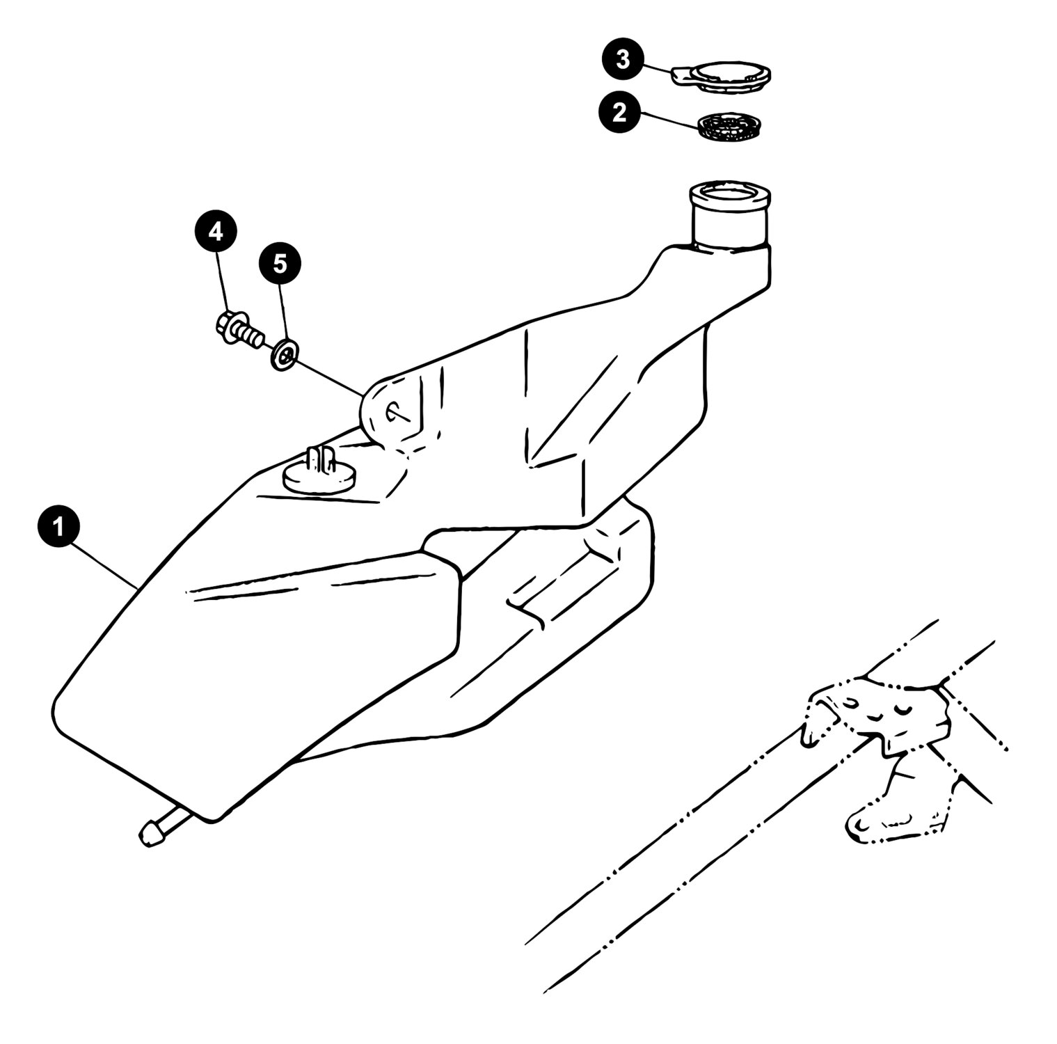 Image of Yamaha Jog Ersatzteile Öltank