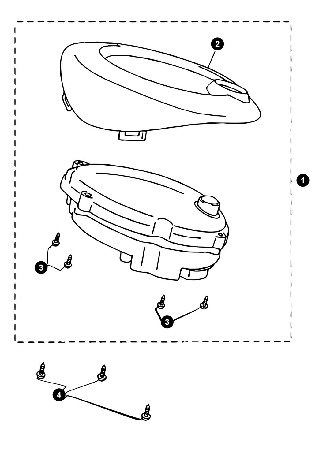 Image of Yamaha Neos ab '08 Ersatzteile Tacho