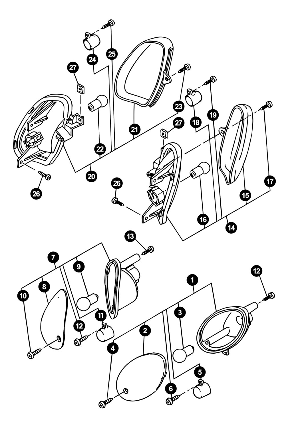 Image of Yamaha Neos bis '08 Ersatzteile Blinker vorne