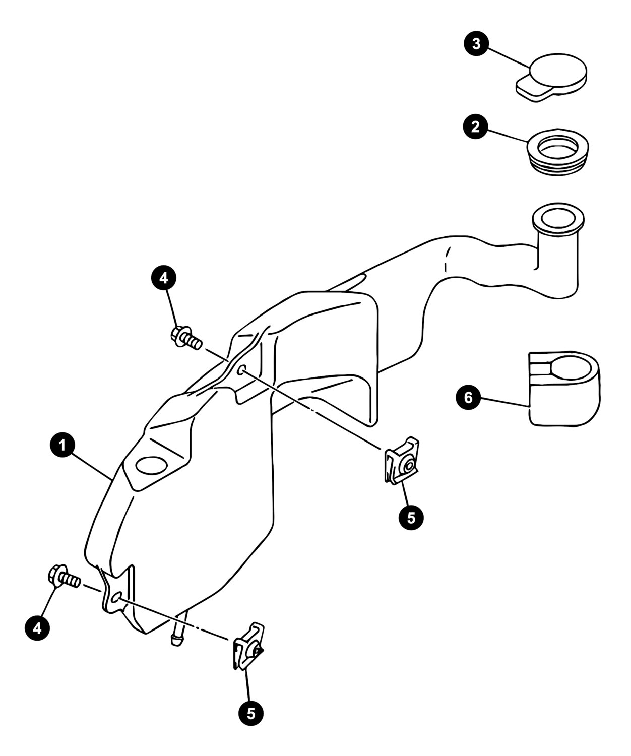 Image of Yamaha Neos bis '08 Ersatzteile Öltank