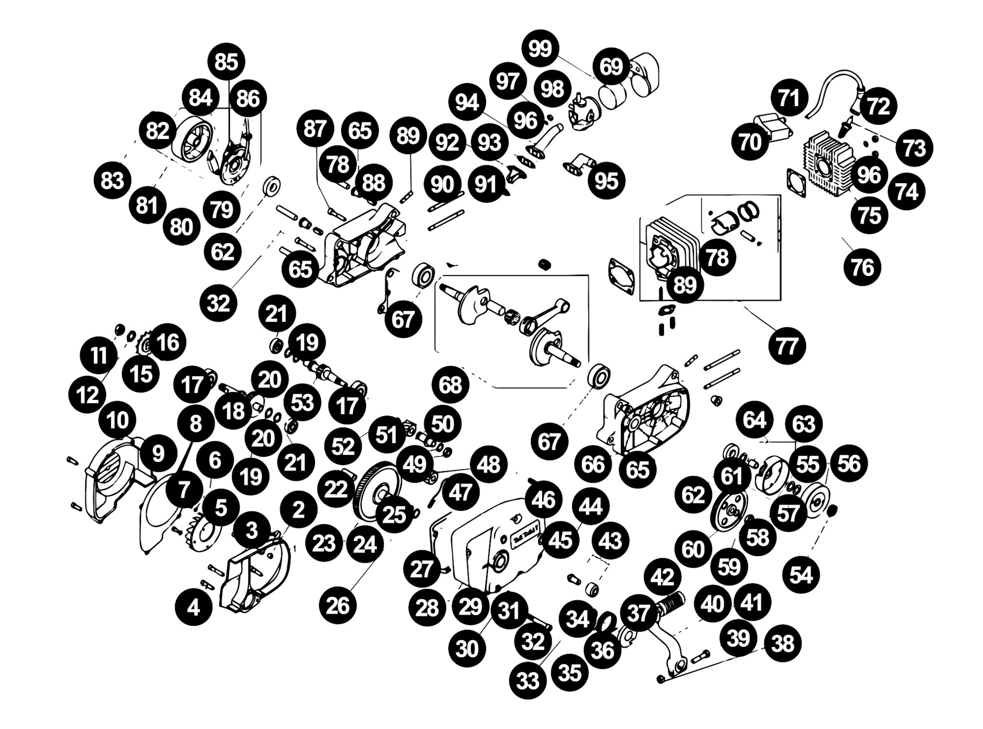 Image of Beta Cyclo Ersatzteile Motor