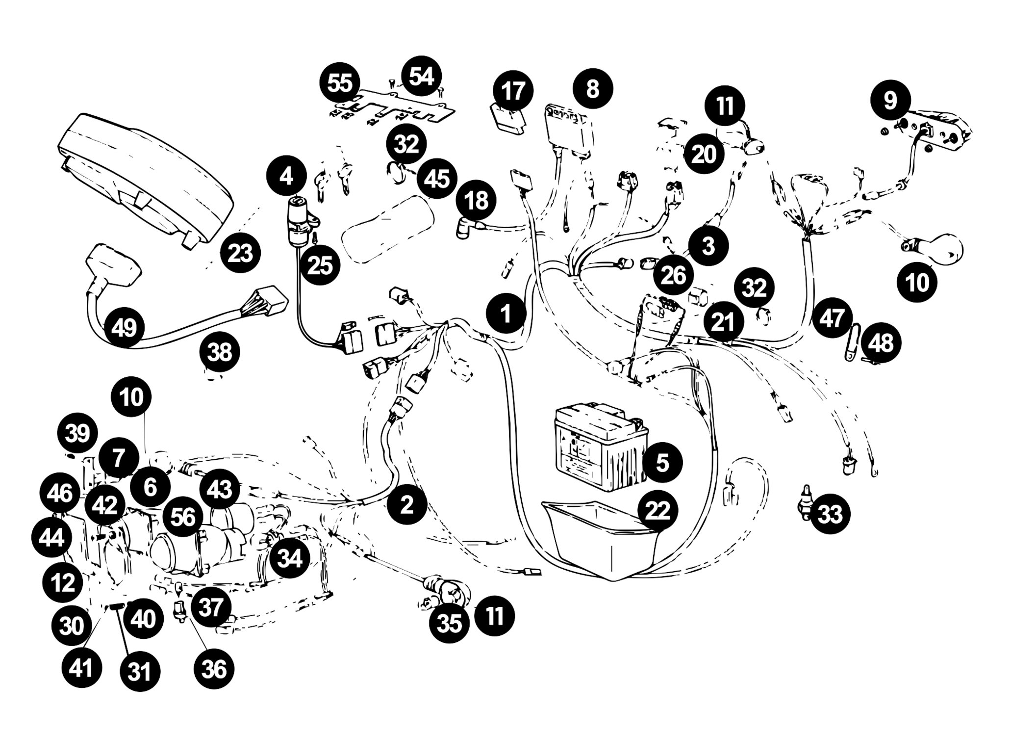 Image of Rieju RS2 Ersatzteile Elektrik