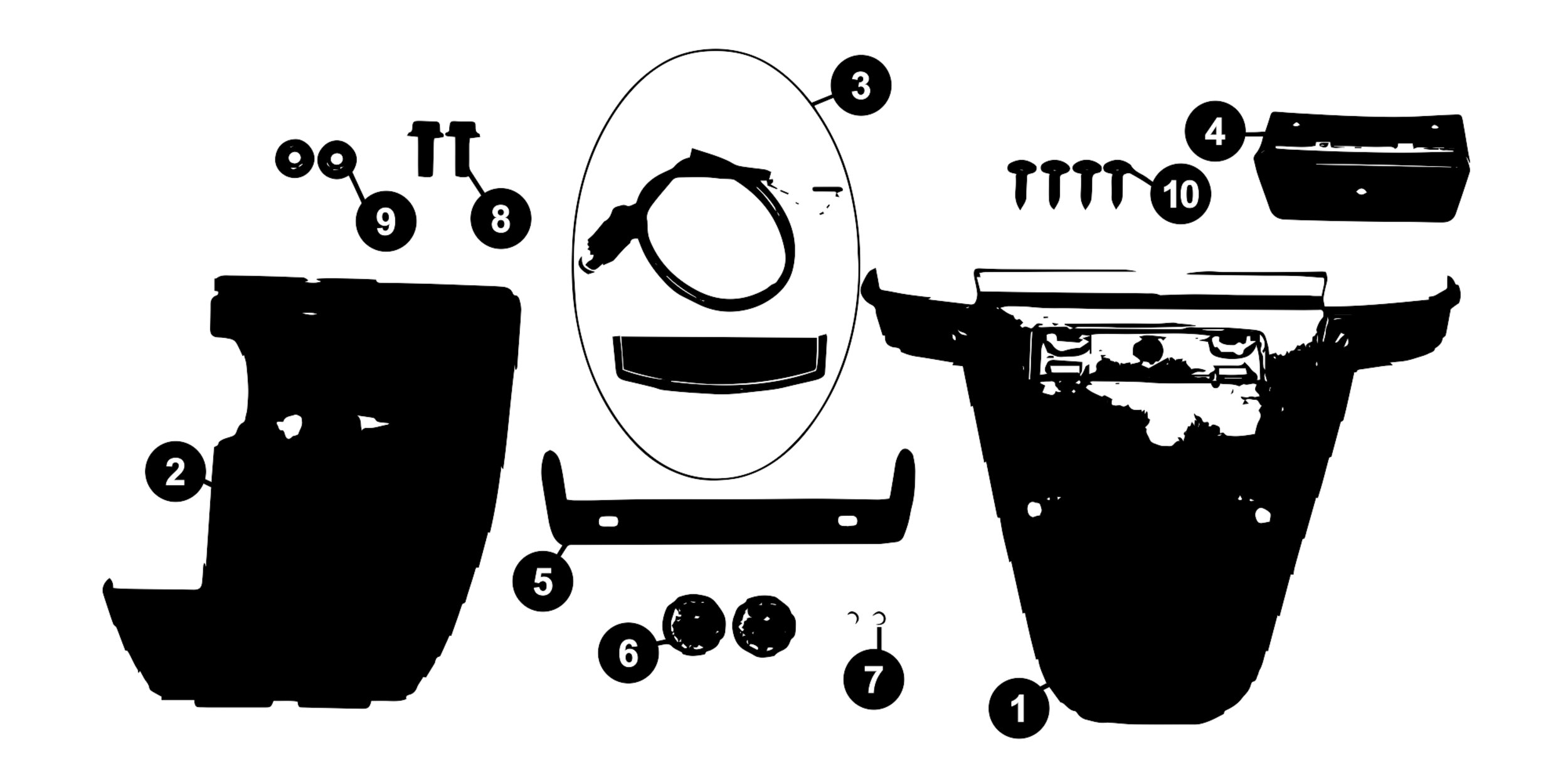 Image of Kreidler Flory Ersatzteile Spritzschutz