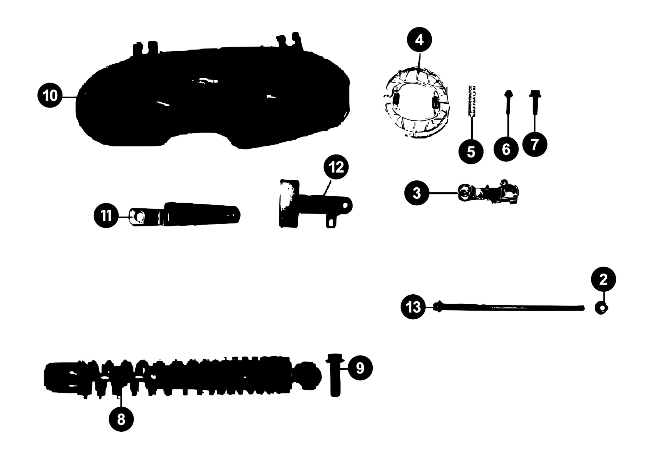 Image of Kreidler Flory Ersatzteile Stossdämpfer