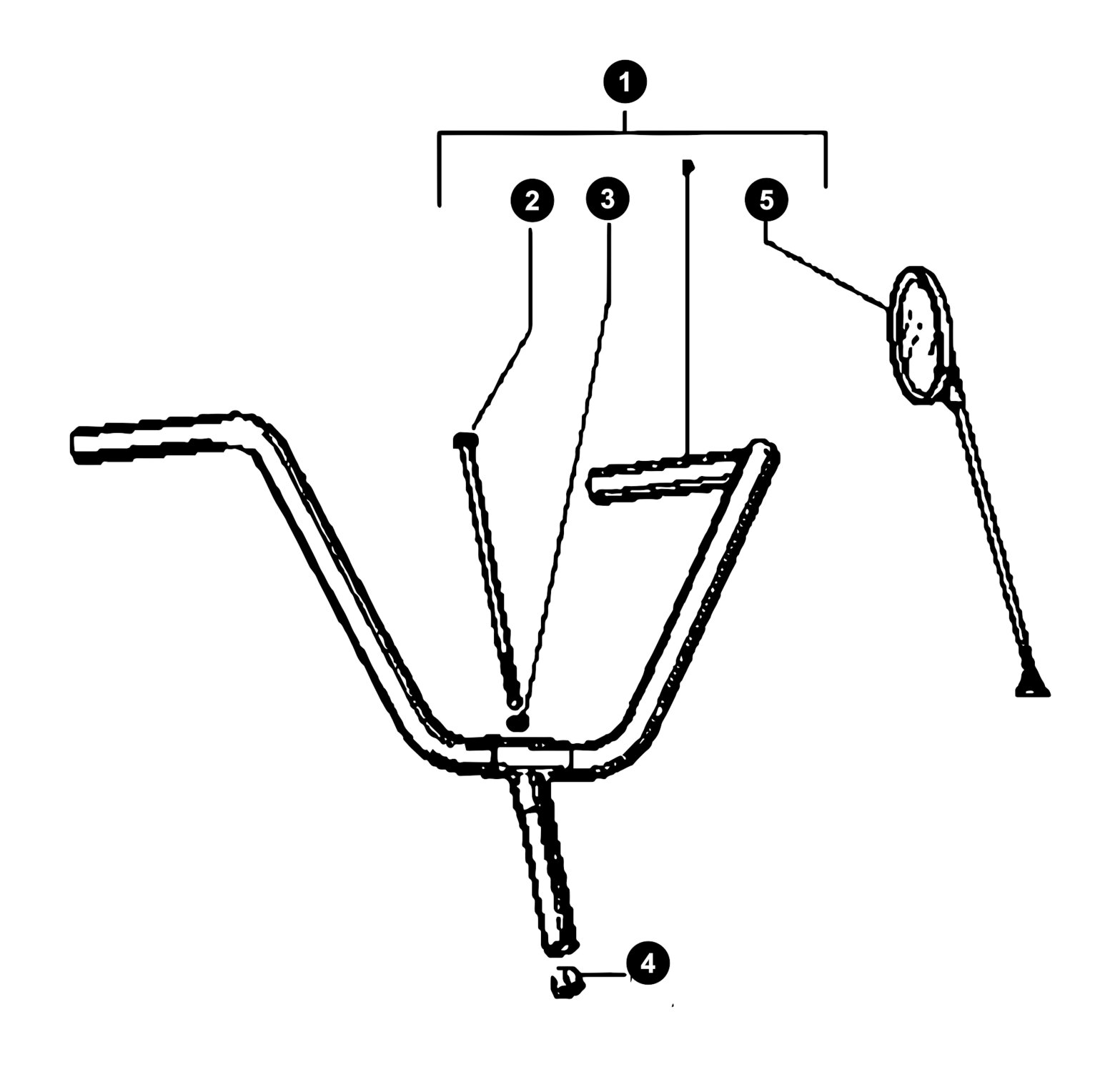 Image of Piaggio / Vespa Ciao Ersatzteile Lenker