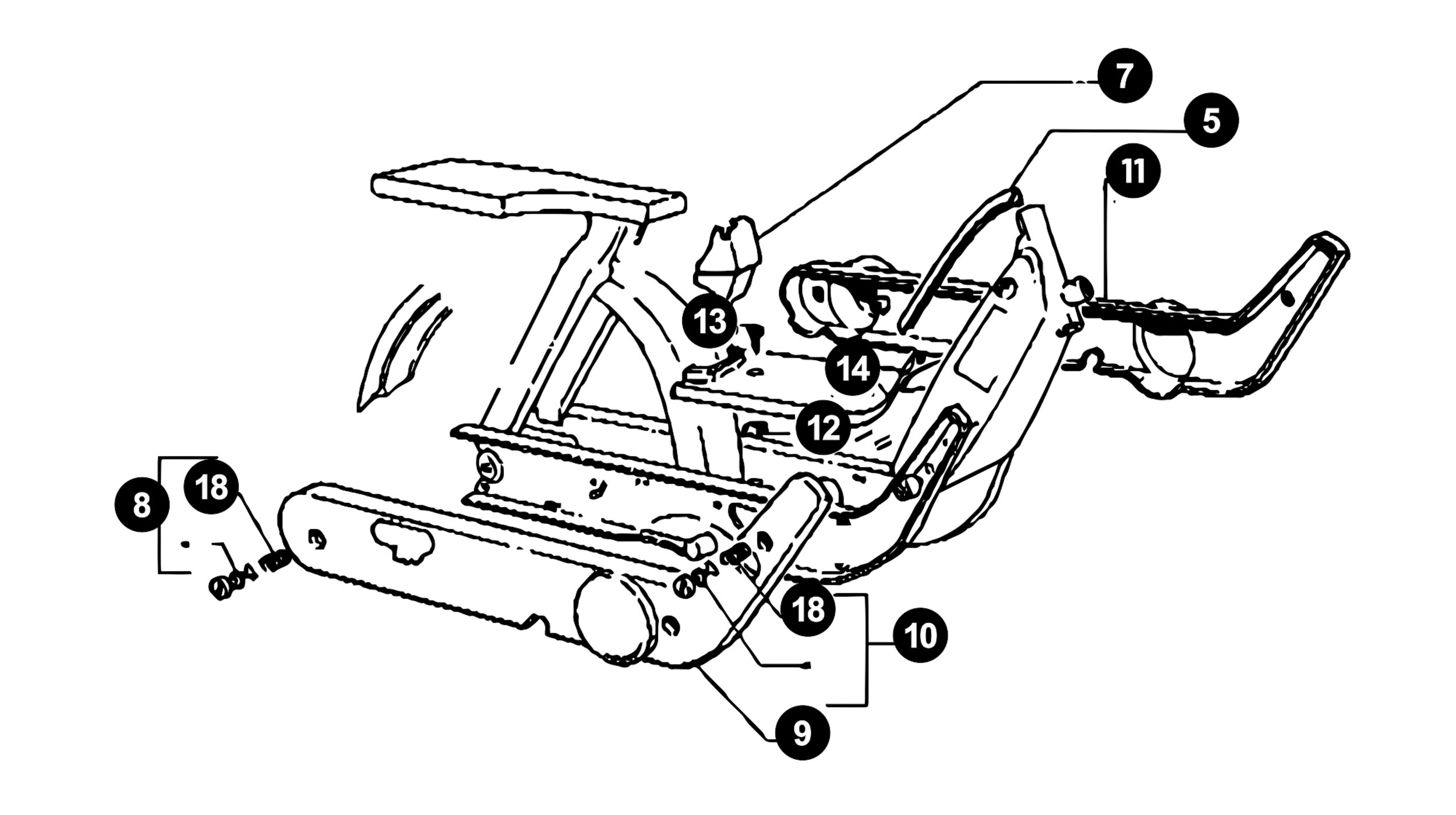 Image of Piaggio / Vespa Ciao Ersatzteile Seitenverkleidung