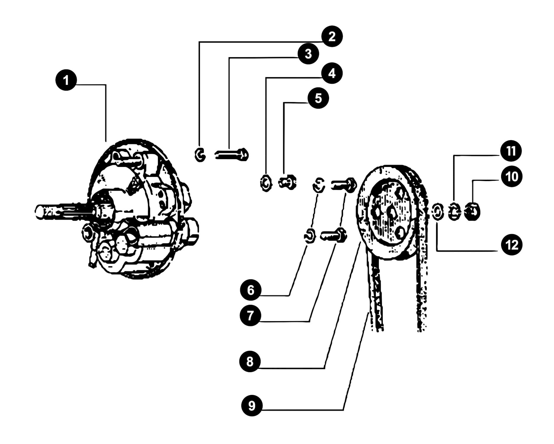 Image of Piaggio / Vespa Ciao Ersatzteile Keilriemen