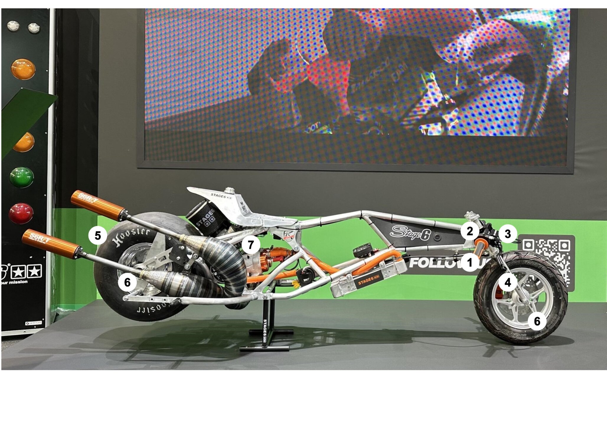 Image of Dragster Zweizylinder Stage12 MK2 200ccm