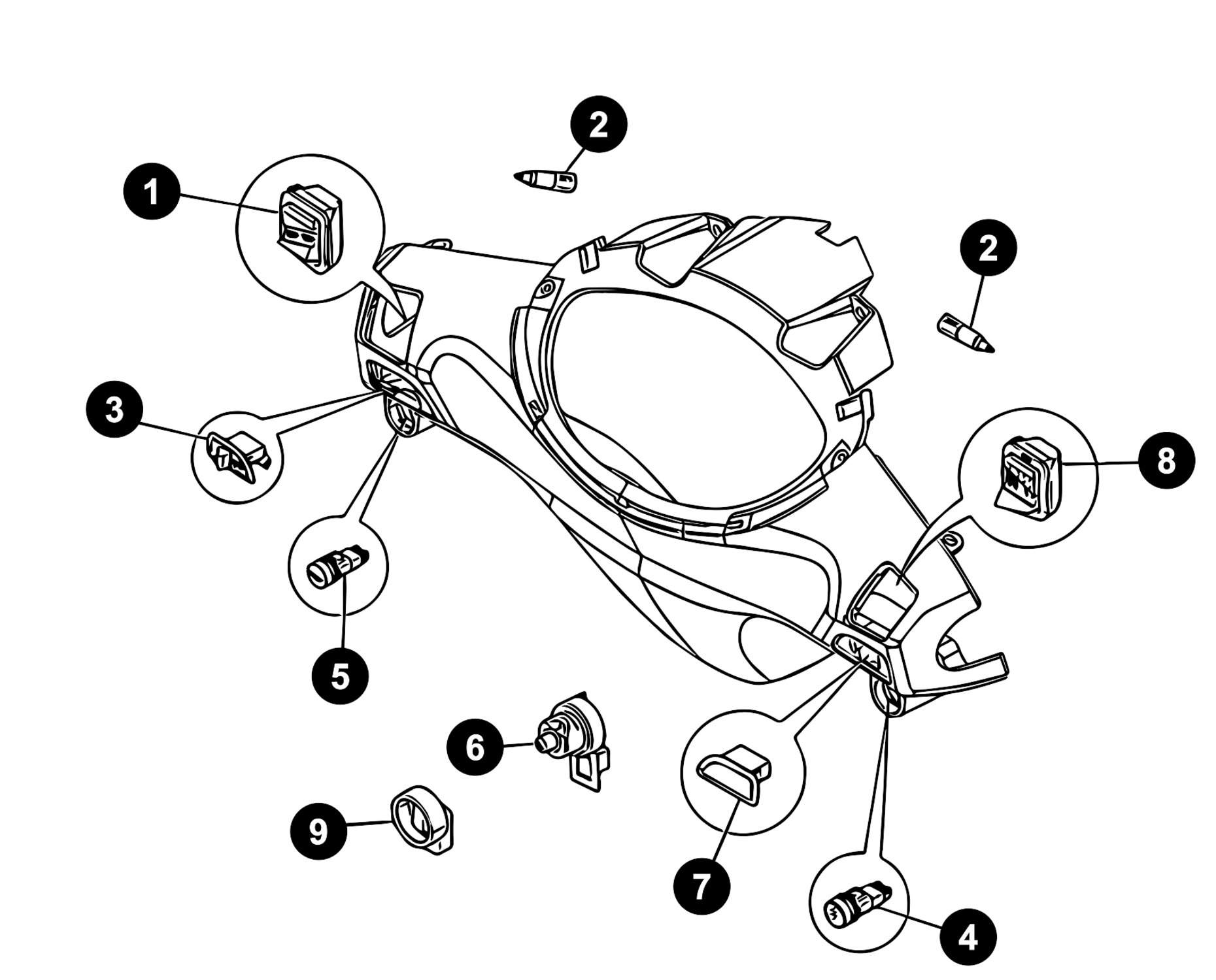 Image of Piaggio Fly '12 - '15 Ersatzteile Schalter