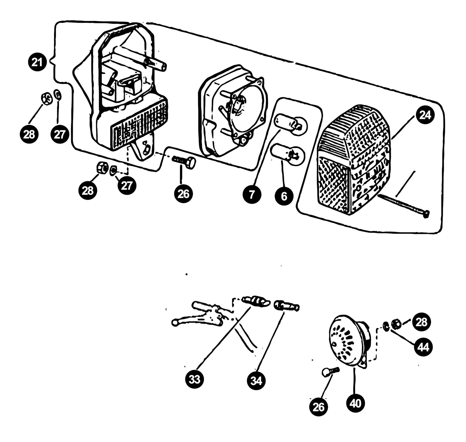 Image of Puch Maxi Ersatzteile Rücklicht