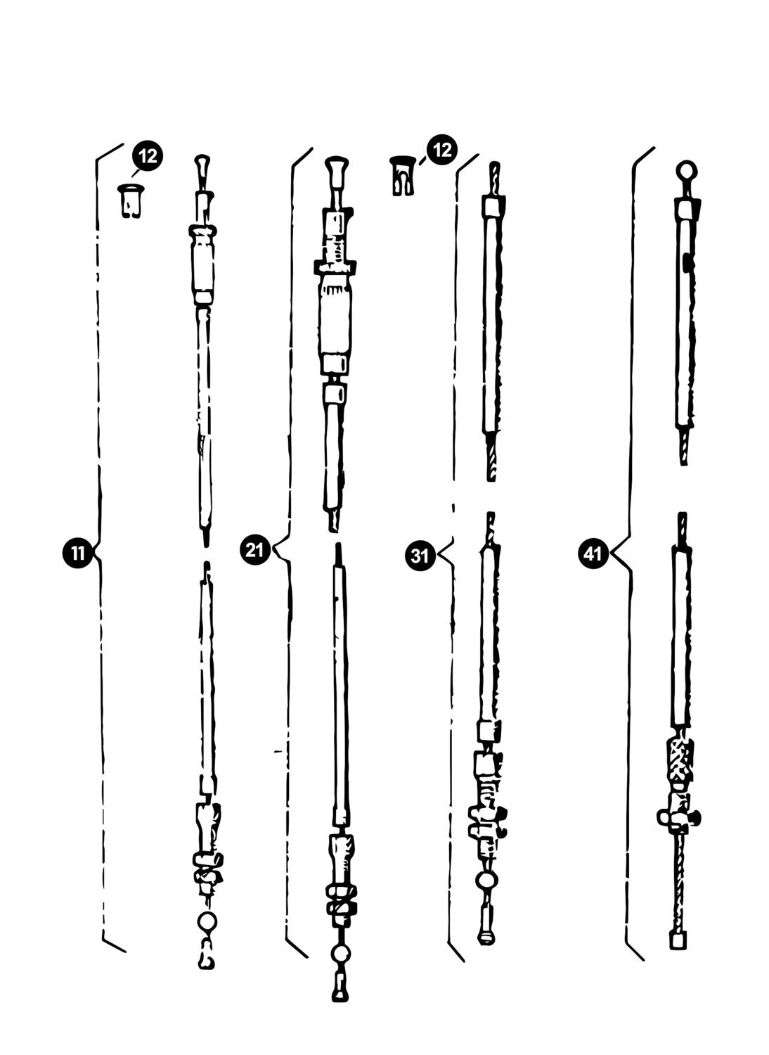 Image of Puch Maxi Ersatzteile Seilzüge