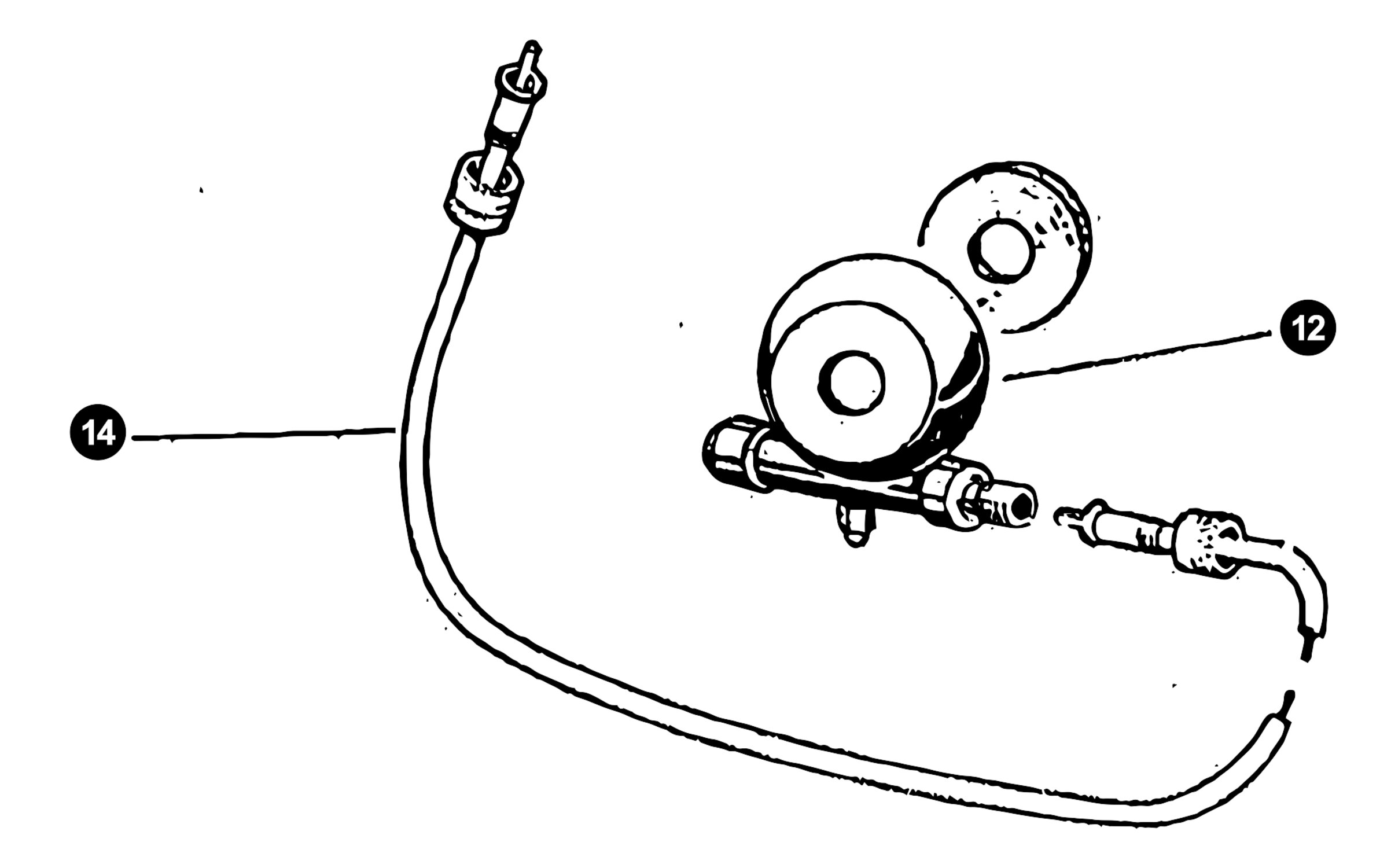 Image of Puch Maxi Ersatzteile Tachowelle