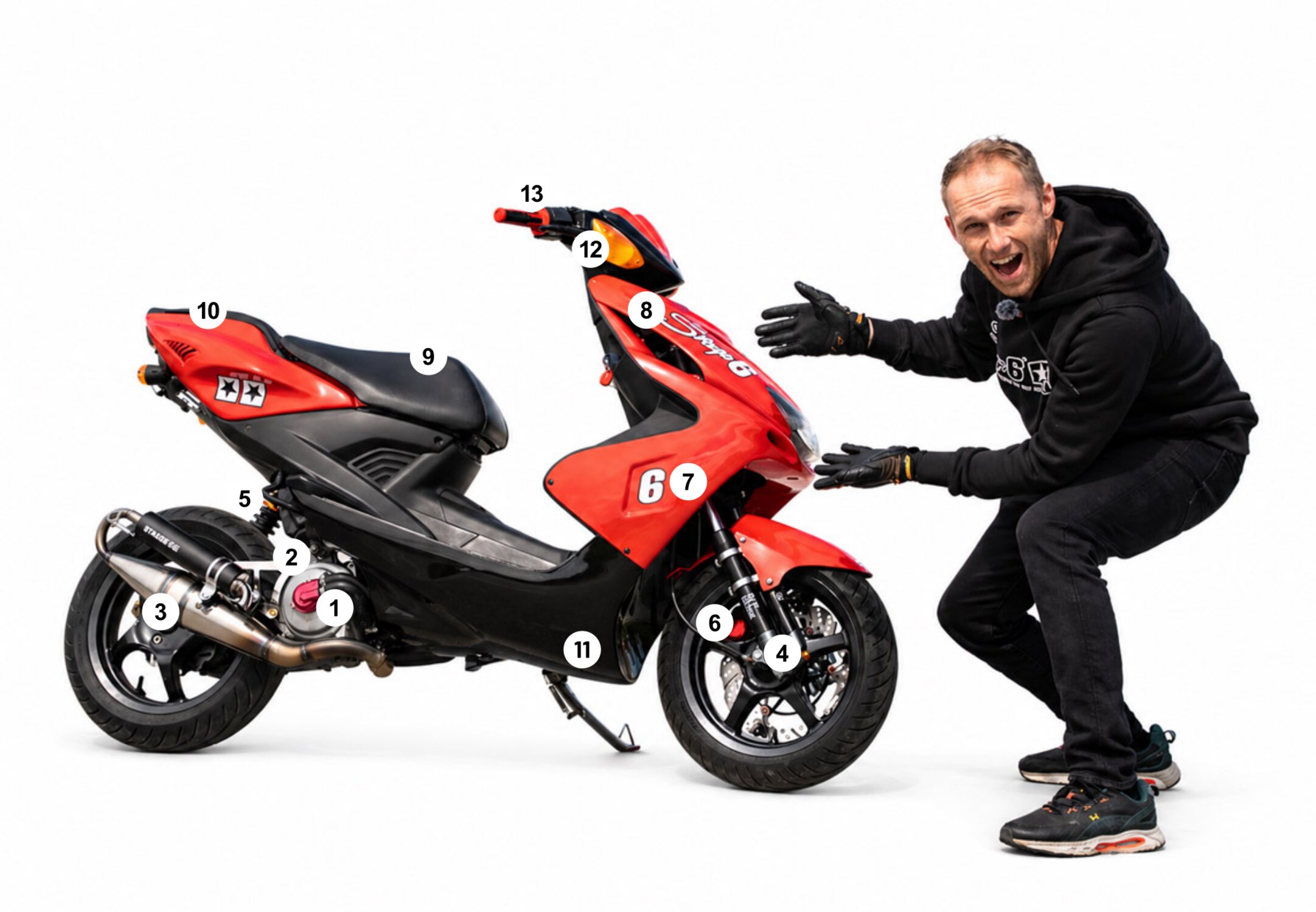 Image of Yamaha Aerox Stage6 von Rok Bagoros