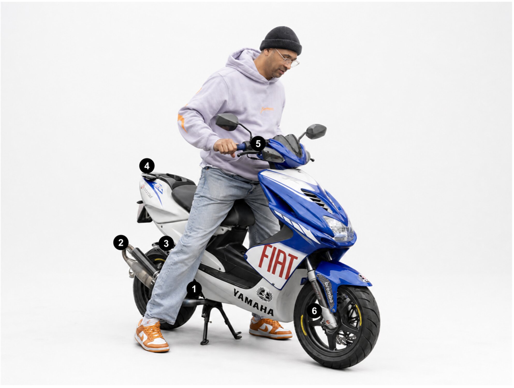 Image of Yamaha Aerox - Tuningprojekt mit JP PERFORMANCE