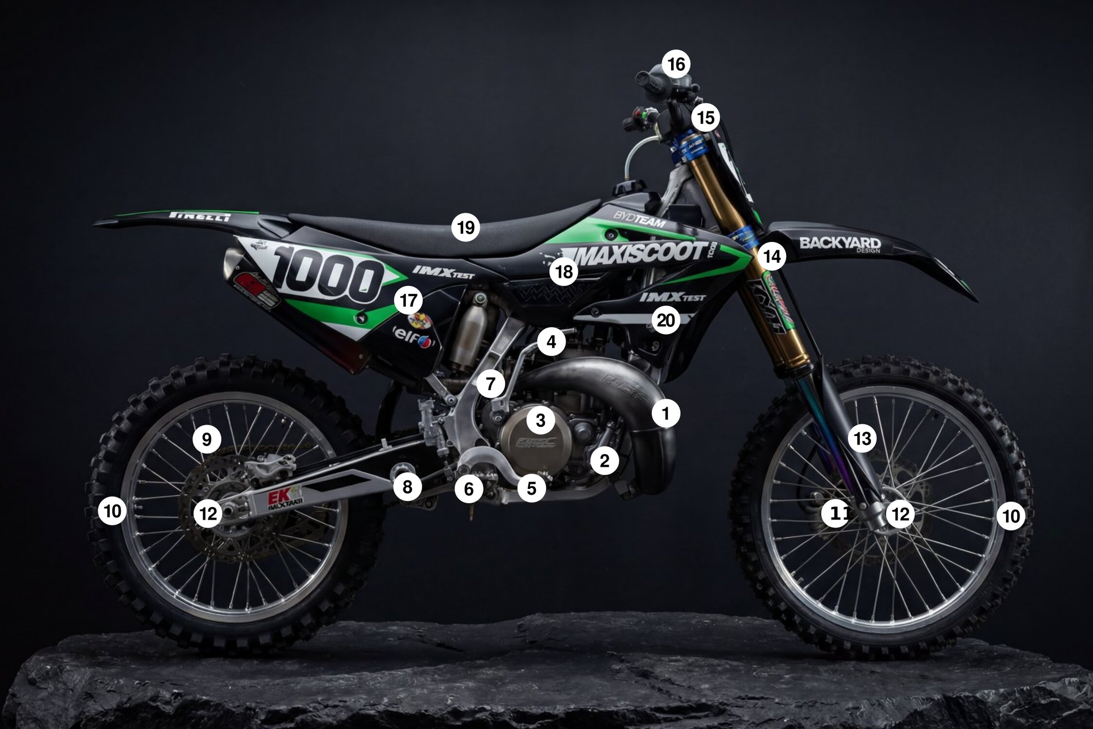 Image of Yamaha 250ccm MX Test 