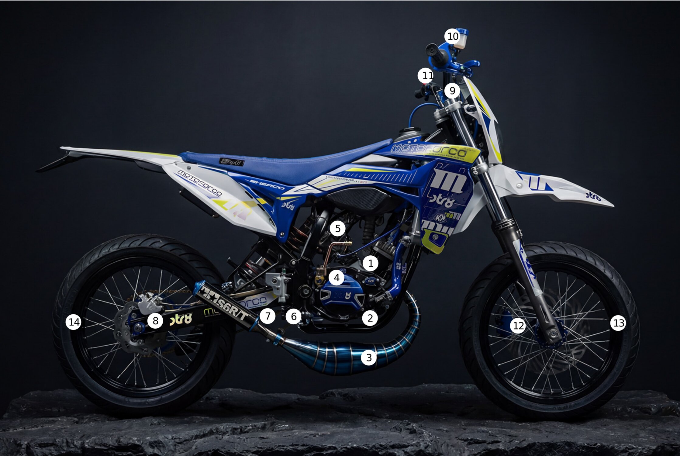 Image of Sherco SM Motoforce 80ccm