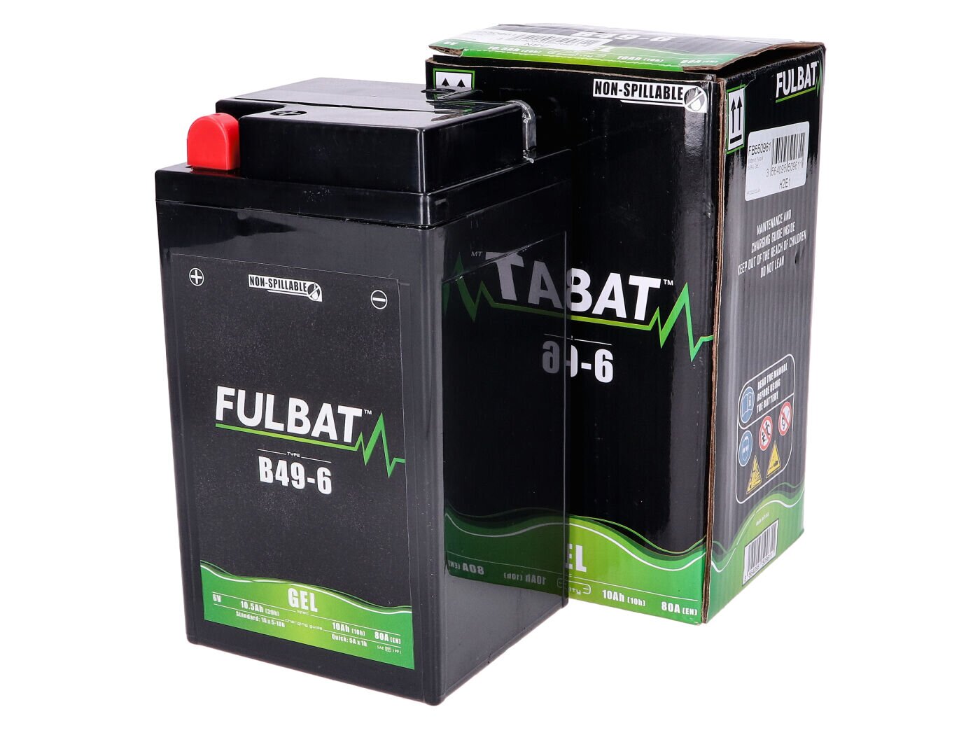 Image of Batterie Gel Fulbat B49-6 6V 10Ah