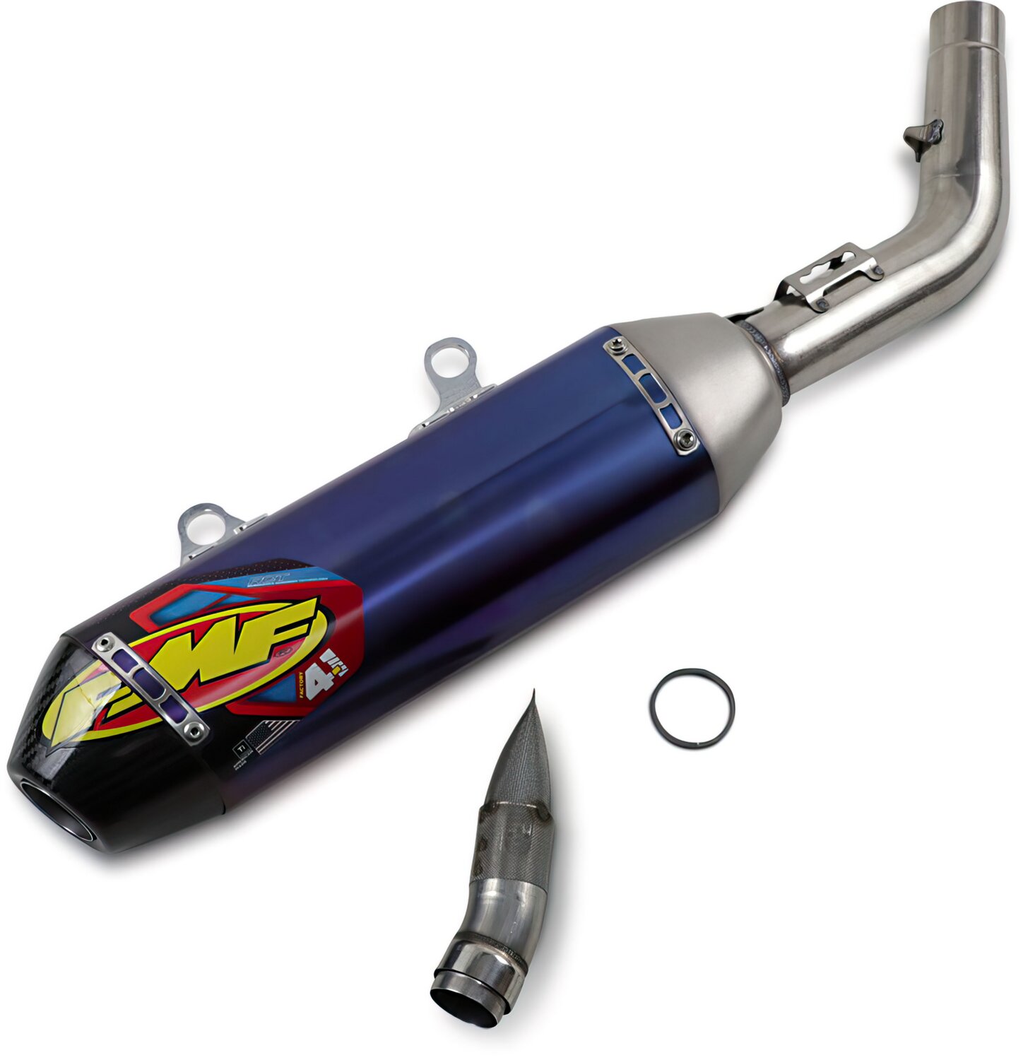 Image of Endschalldämpfer FMF Factory 4.1 titan / Alu FC / SX-F 250 2019-2022