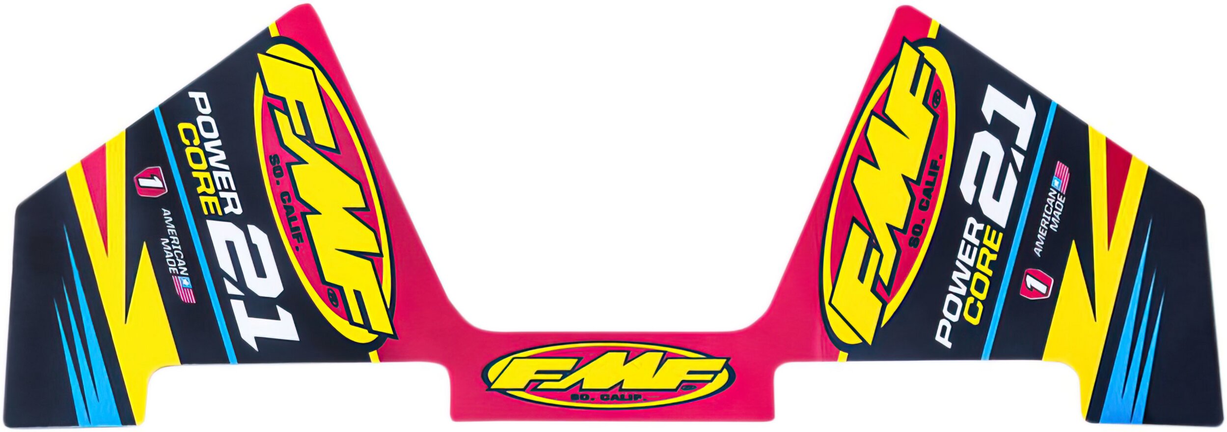 Image of Aufkleber Endschalldämpfer Powercore 2.1