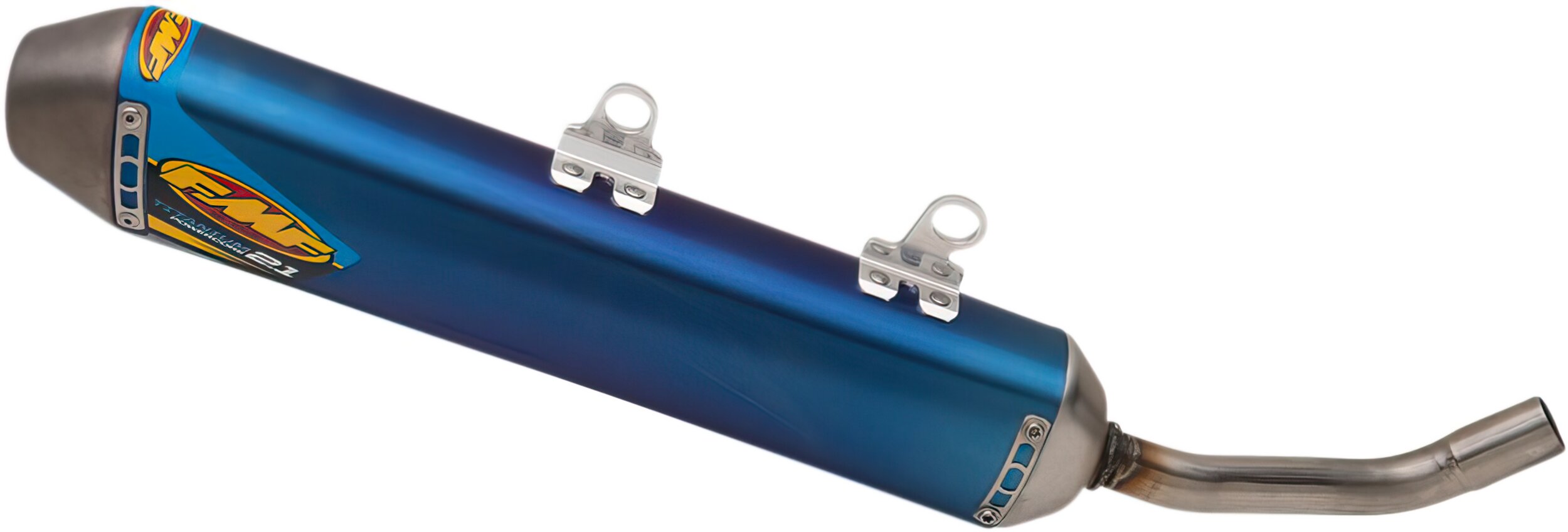Image of Endschalldämpfer FMF Powercore 2.1 Extreme titan EXC / SX 250 2019-2022